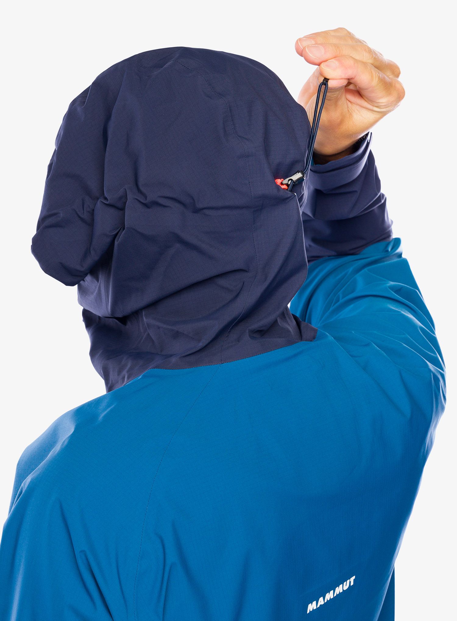 Nepremočljiva jakna Mammut Taiss HS Hooded Jacket - deep ice/marine