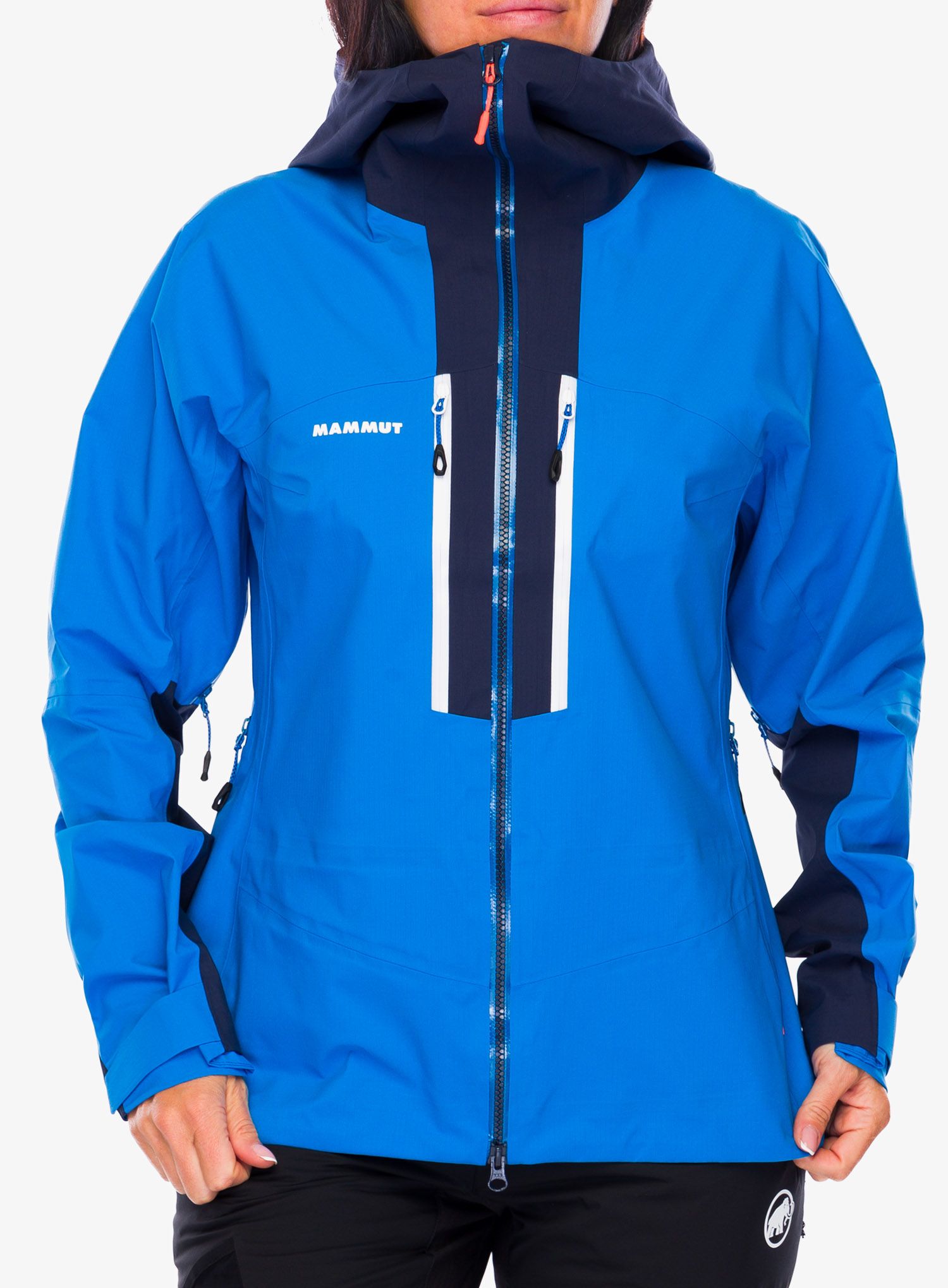 Ženska jakna Mammut Taiss HS Hooded Jacket - glacier blue/marine
