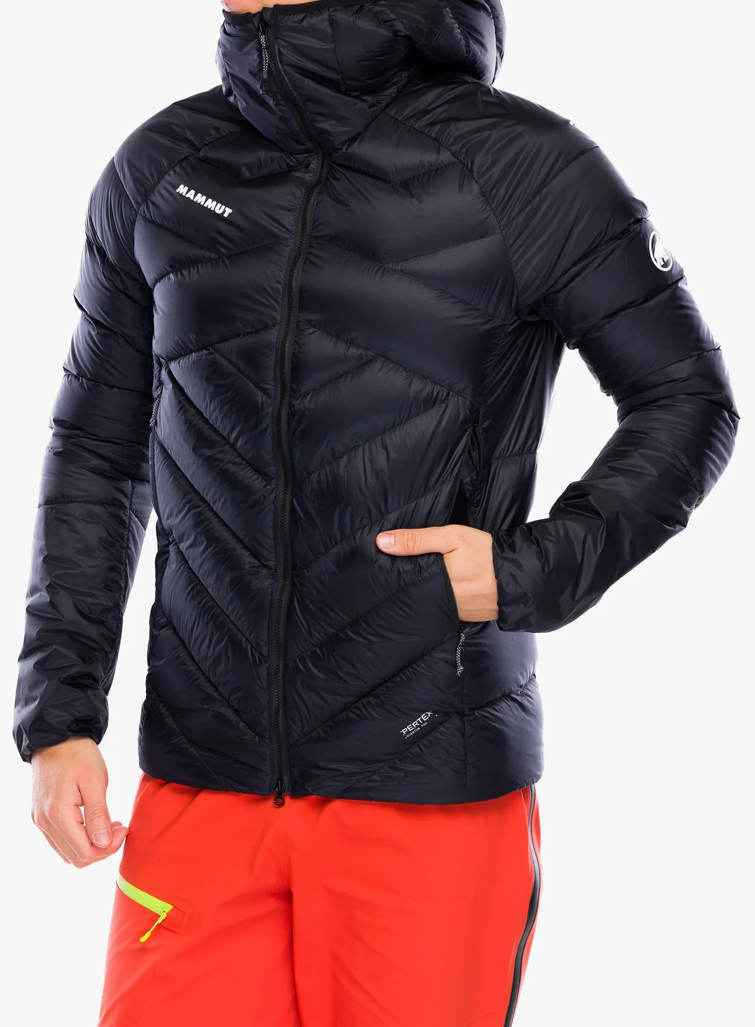Puhovka Mammut Taiss IN Hooded Jacket - blk