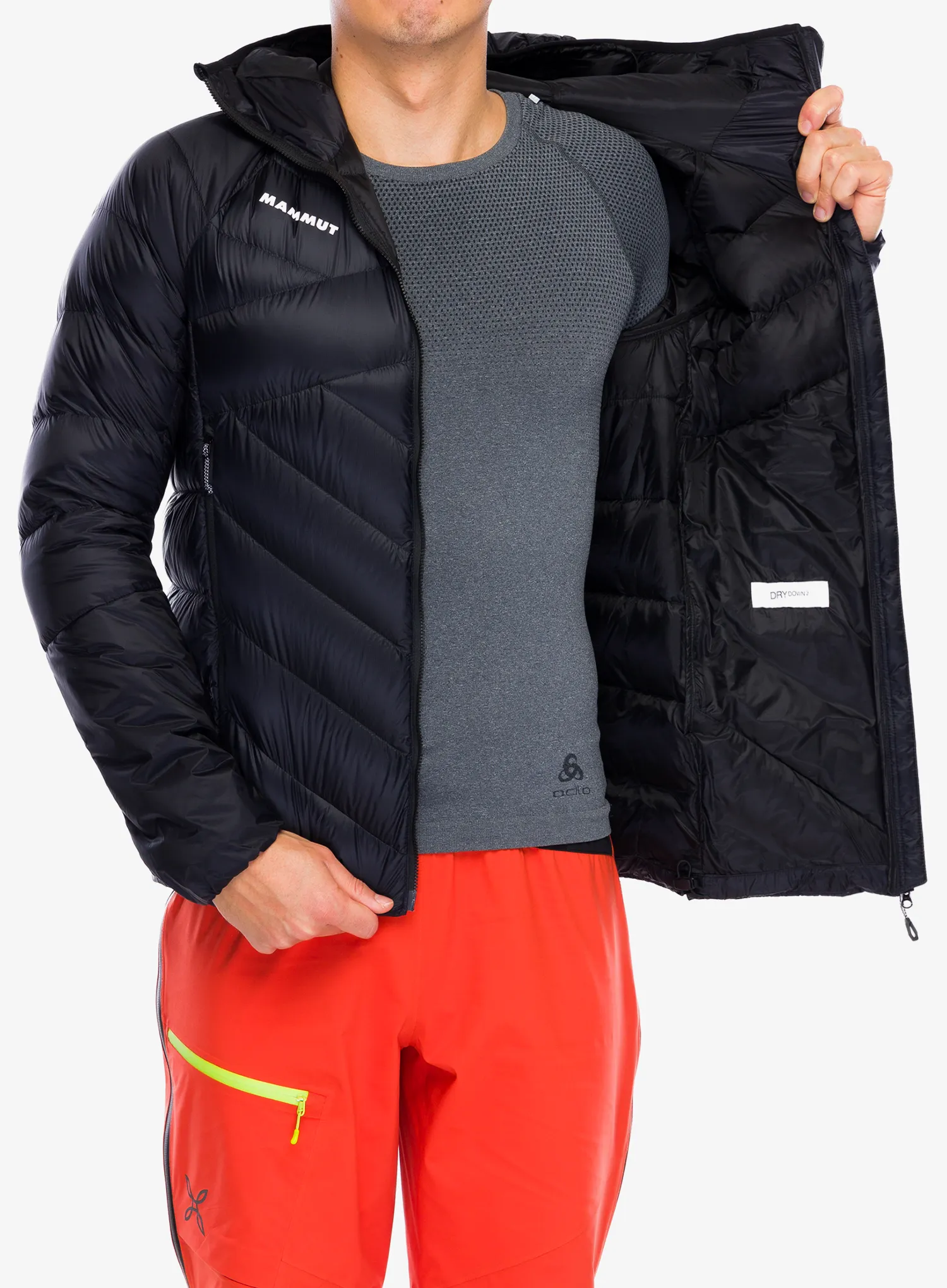 Puhovka Mammut Taiss IN Hooded Jacket - blk