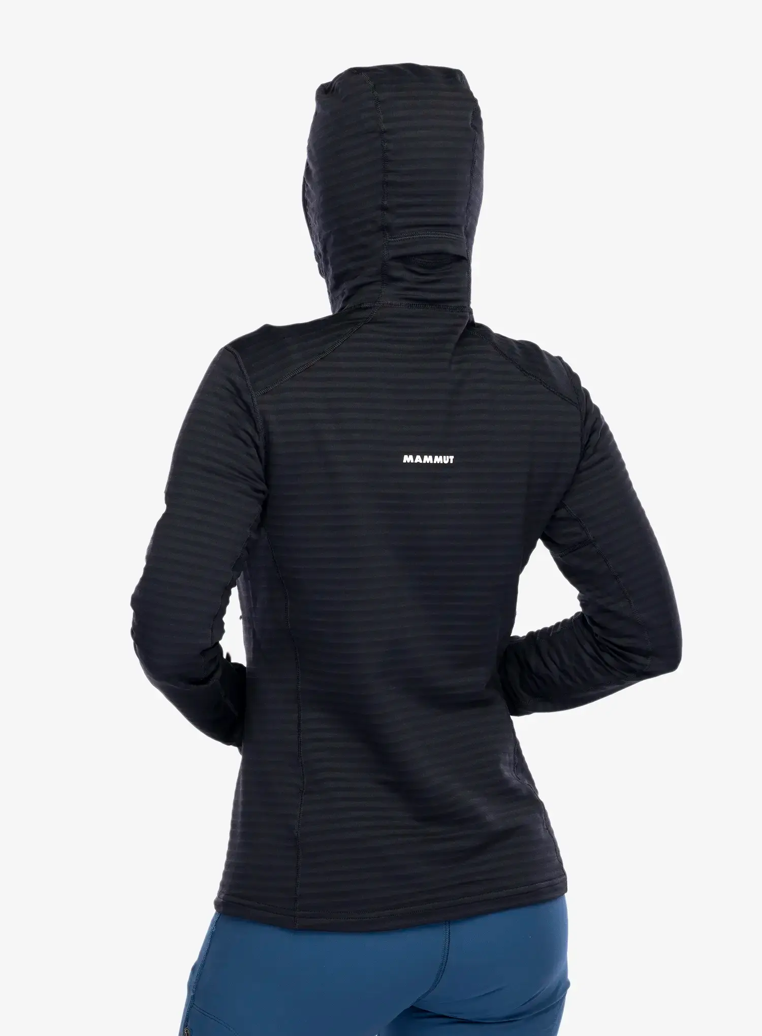Ženska jopica Mammut Taiss Light ML Hooded Jacket - black