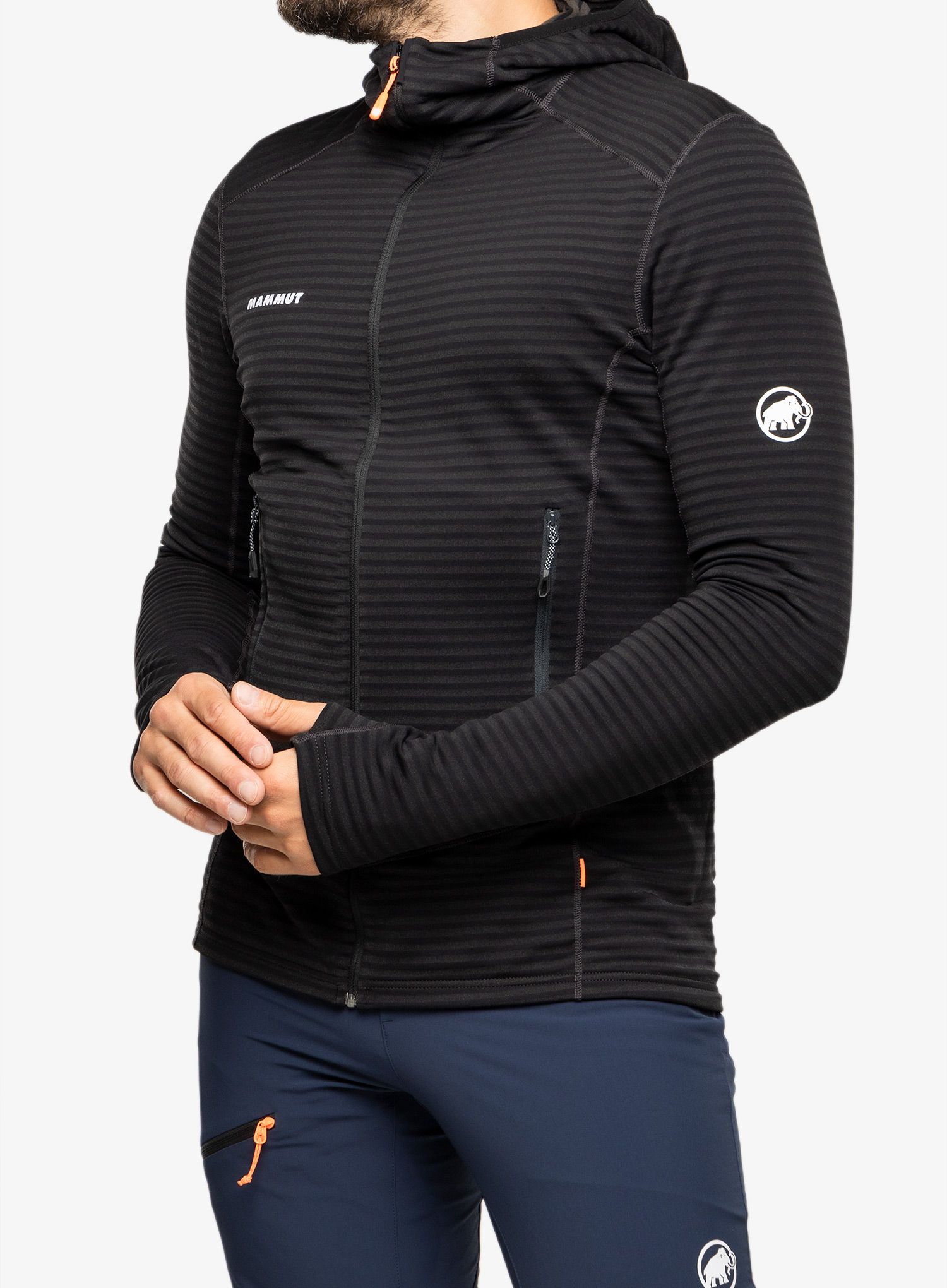 Jopica Mammut Taiss Light ML Hooded Jacket - black