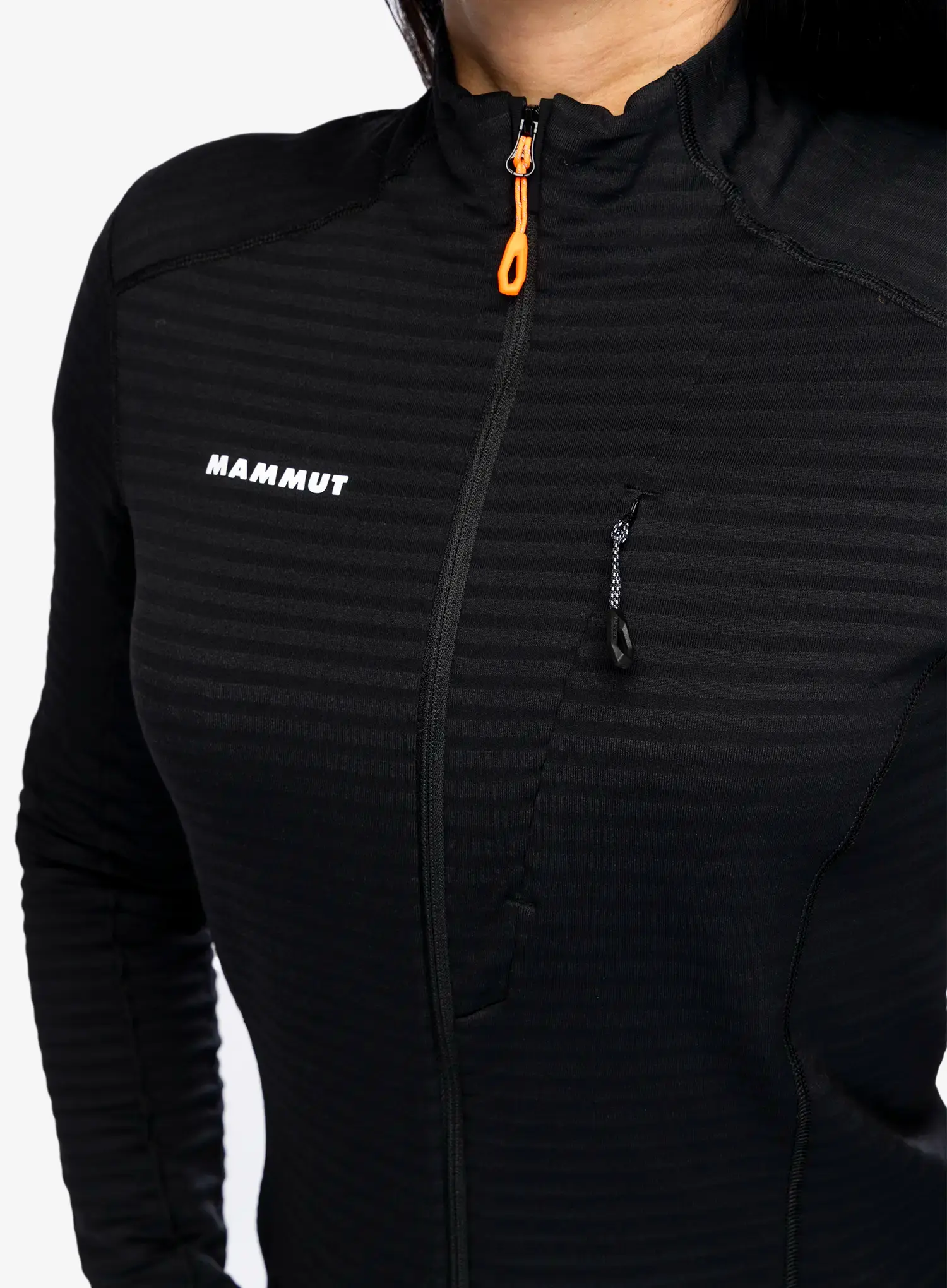Ženska jopica z zadrgo Mammut Taiss Light ML Jacket - black