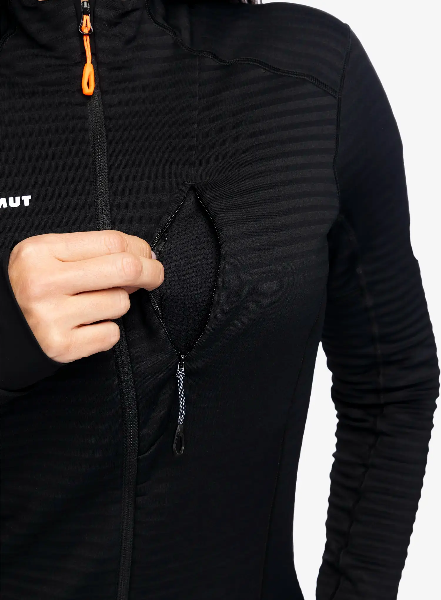 Ženska jopica z zadrgo Mammut Taiss Light ML Jacket - black