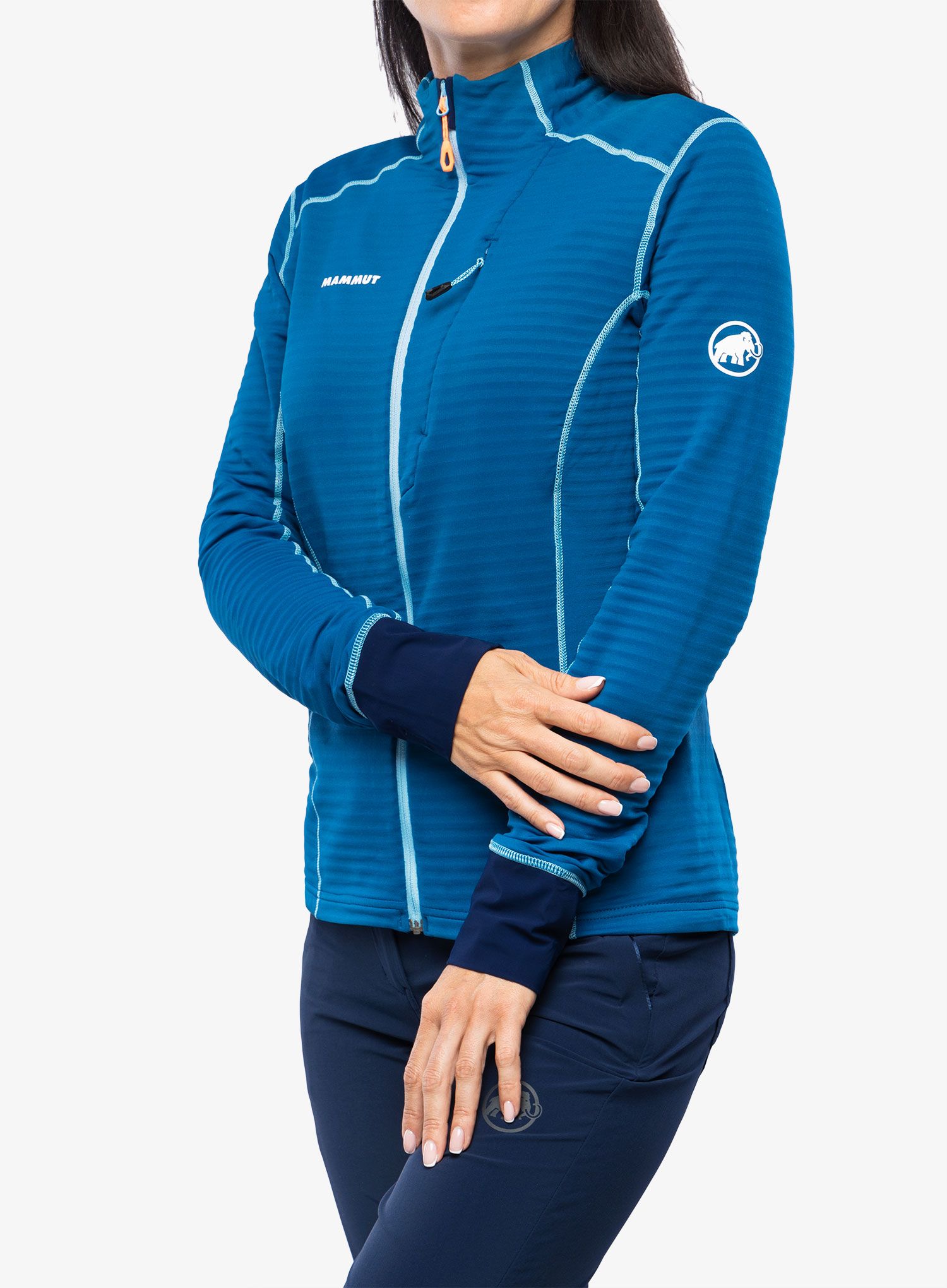 Ženska jopica Mammut Taiss Light ML Jacket - deep ice/cool blue