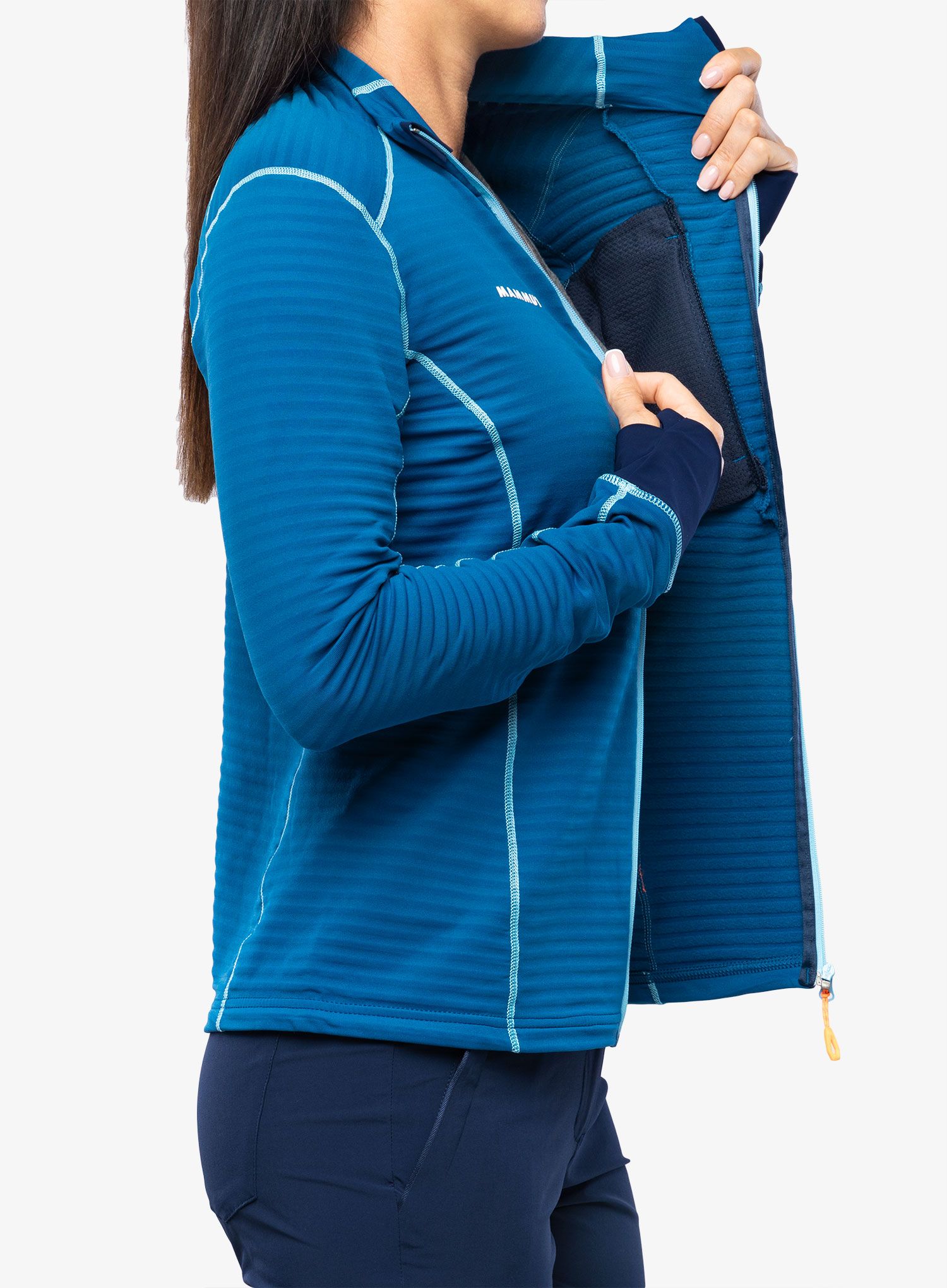 Ženska jopica Mammut Taiss Light ML Jacket - deep ice/cool blue