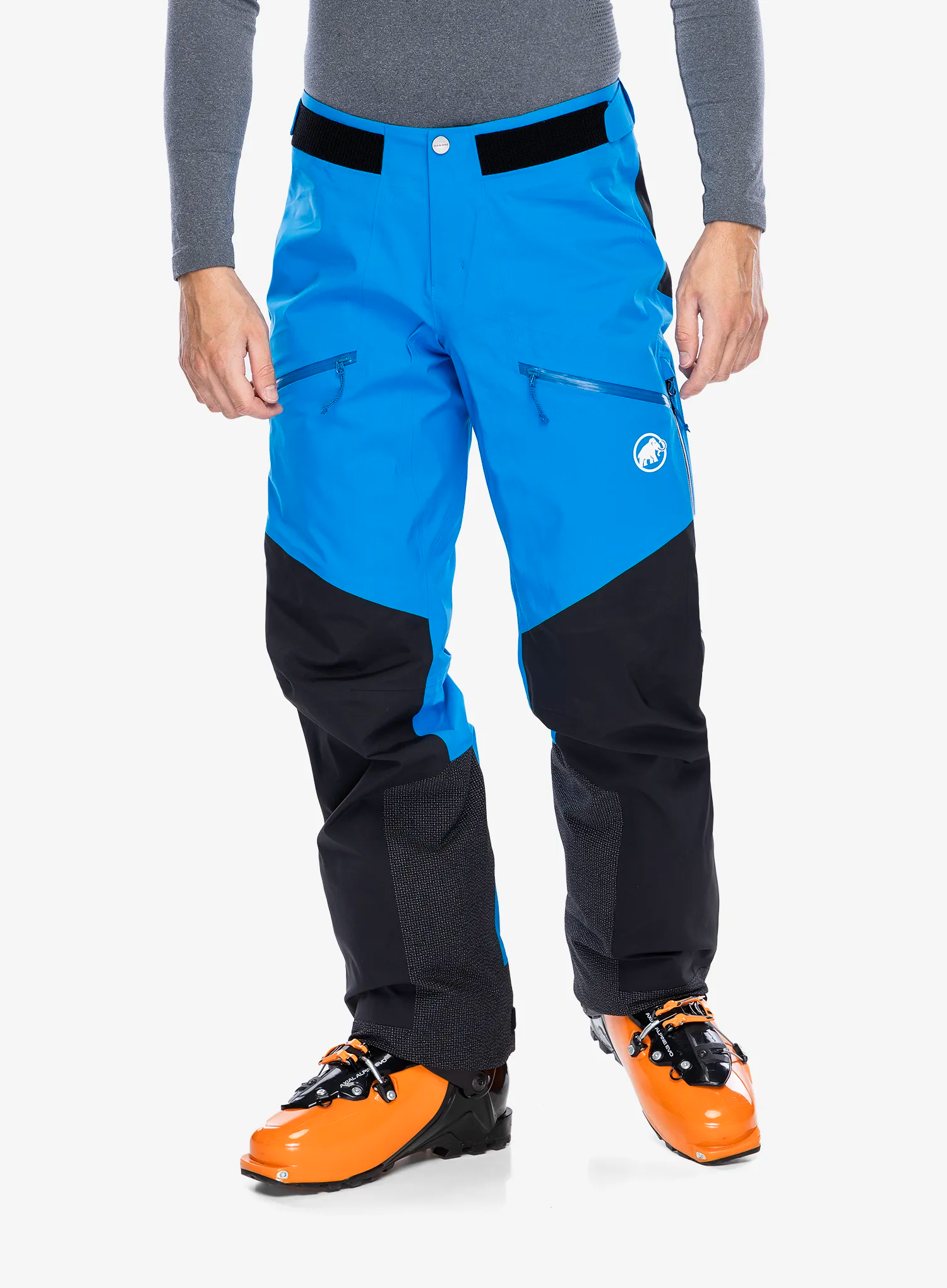 Nepremočljive hlače Mammut Taiss Pro HS Pants - glacier blue/black