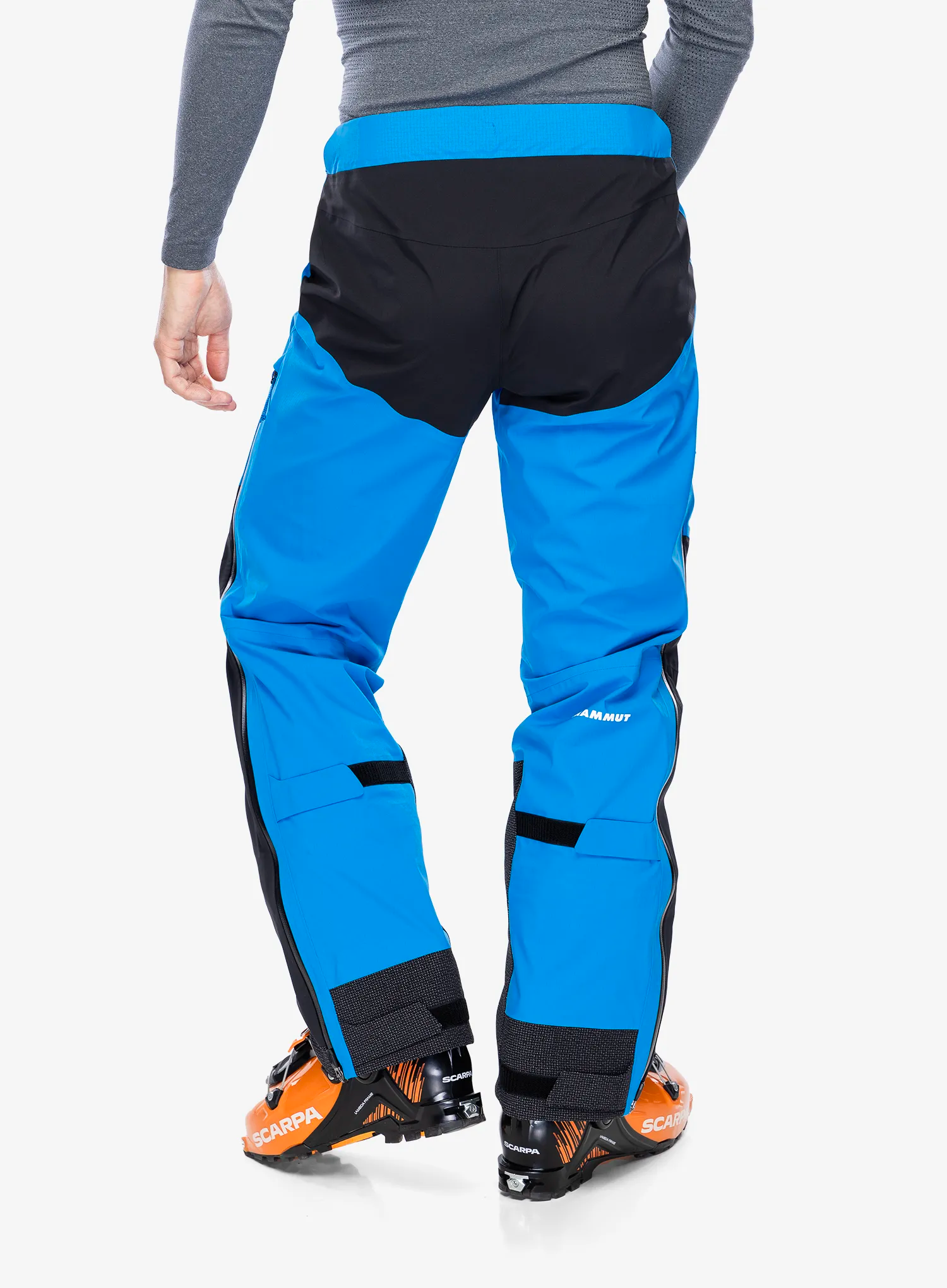 Nepremočljive hlače Mammut Taiss Pro HS Pants - glacier blue/black