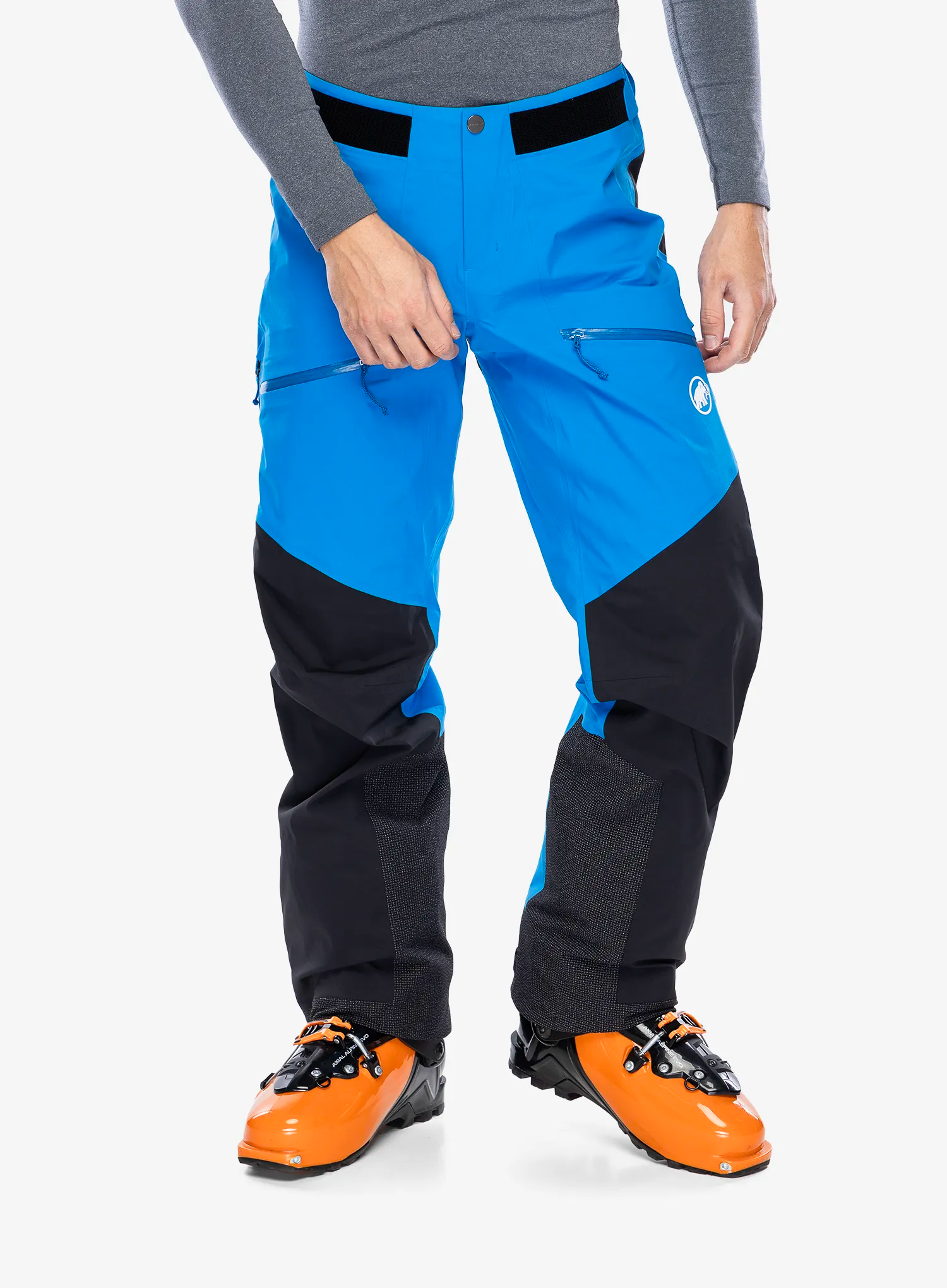 Nepremočljive hlače Mammut Taiss Pro HS Pants - glacier blue/black