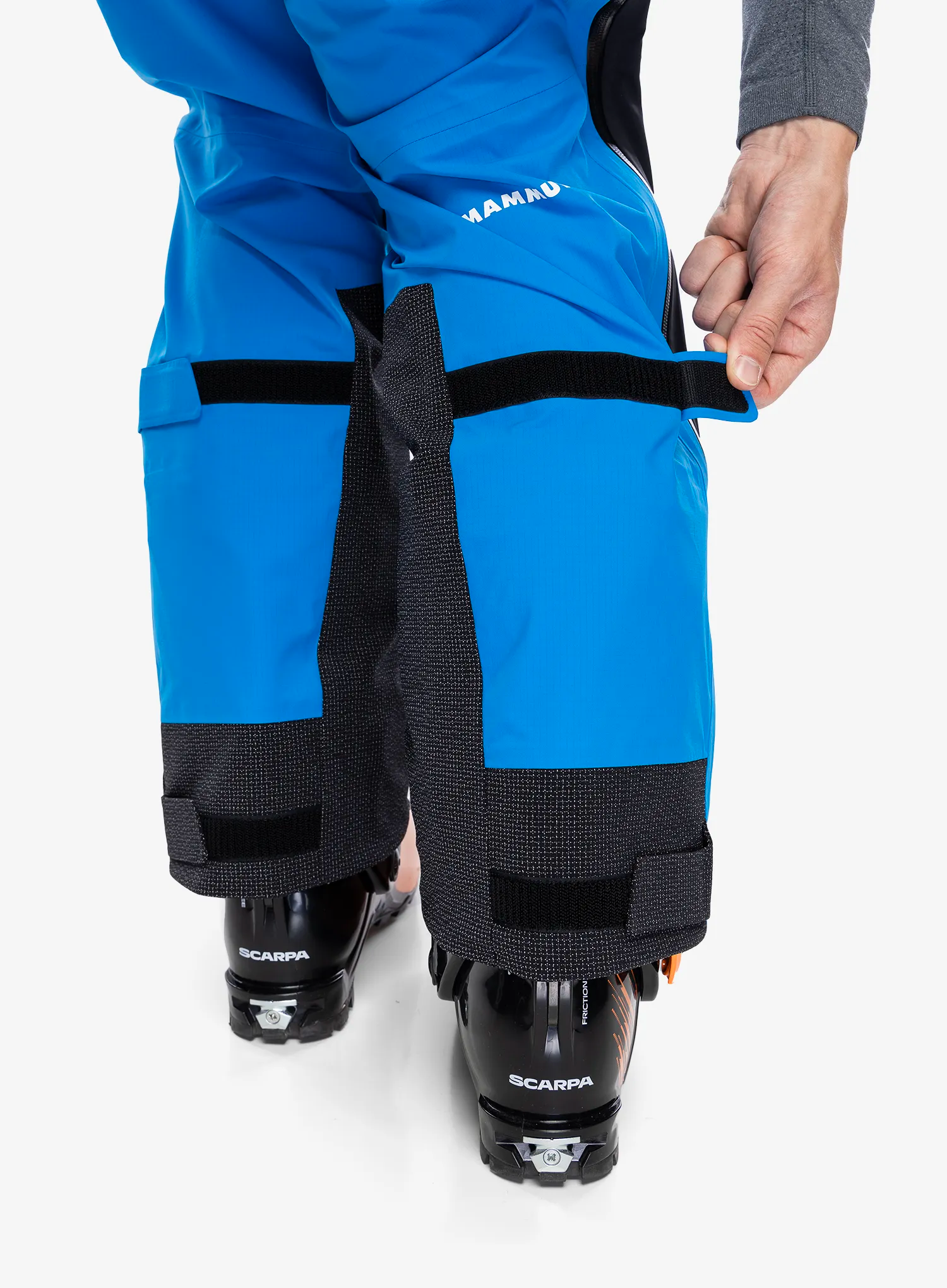 Nepremočljive hlače Mammut Taiss Pro HS Pants - glacier blue/black