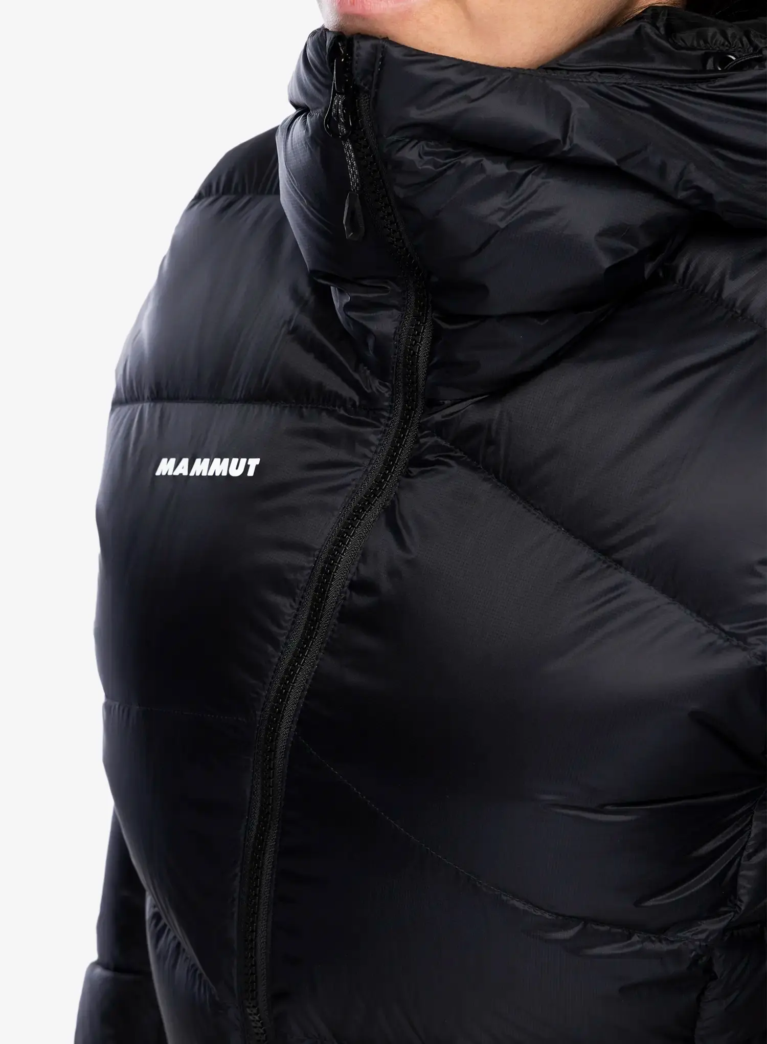 Ženska puhovka Mammut Taiss Pro IN Hooded Jacket - black