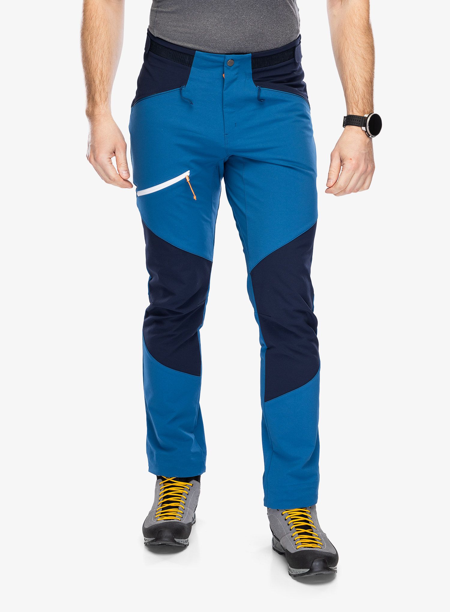 Hlače Mammut Taiss SO Pants - deep ice/marine