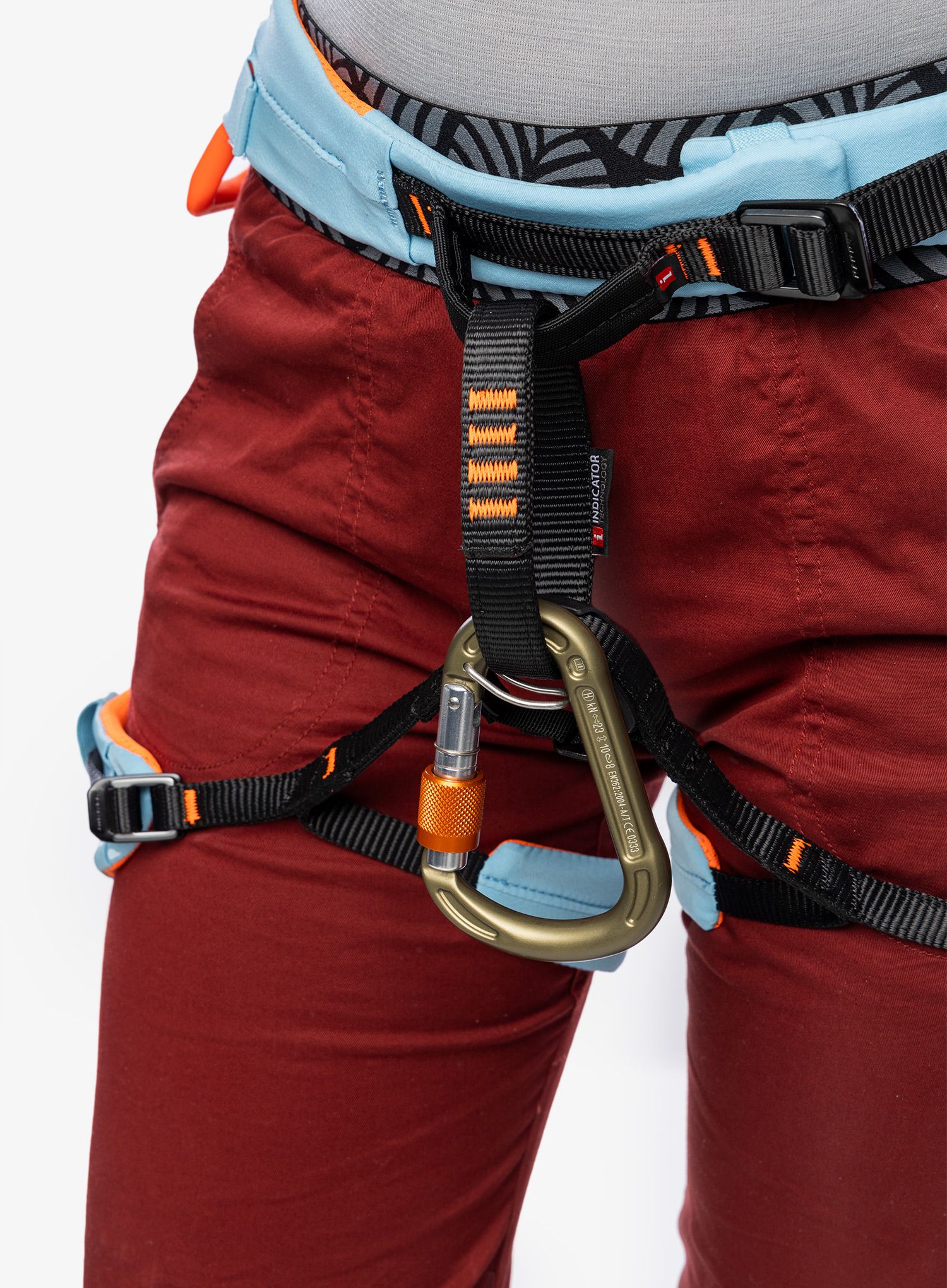 Ženski plezalni pas Mammut Togir 2.0 3 Slide Harness Women  - cool blue