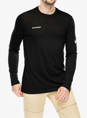 Jopica Mammut Tree Wool FL Longsleeve - black/black