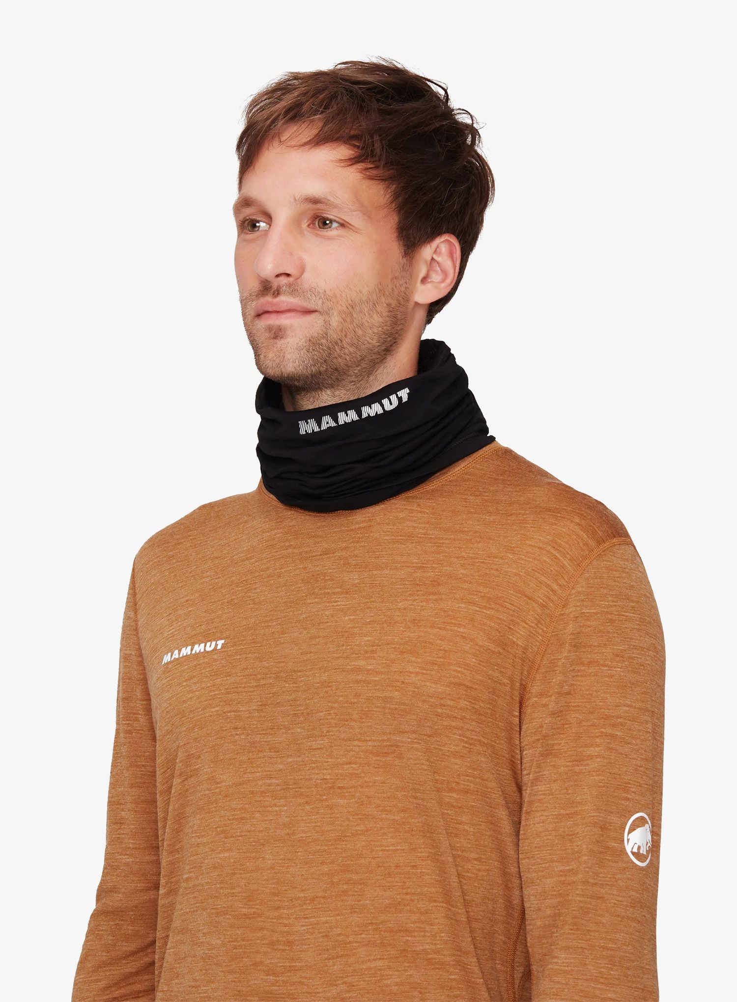 Večnamenska ruta Mammut Tree Wool Neck Gaiter - blk