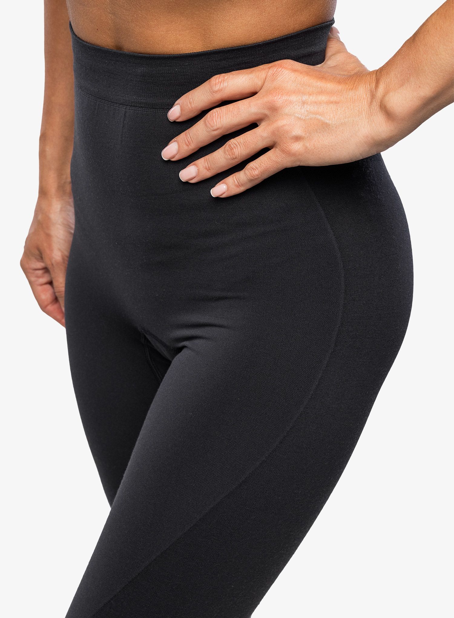 Ženske termo pajkice Mammut Trift Long Tights - black