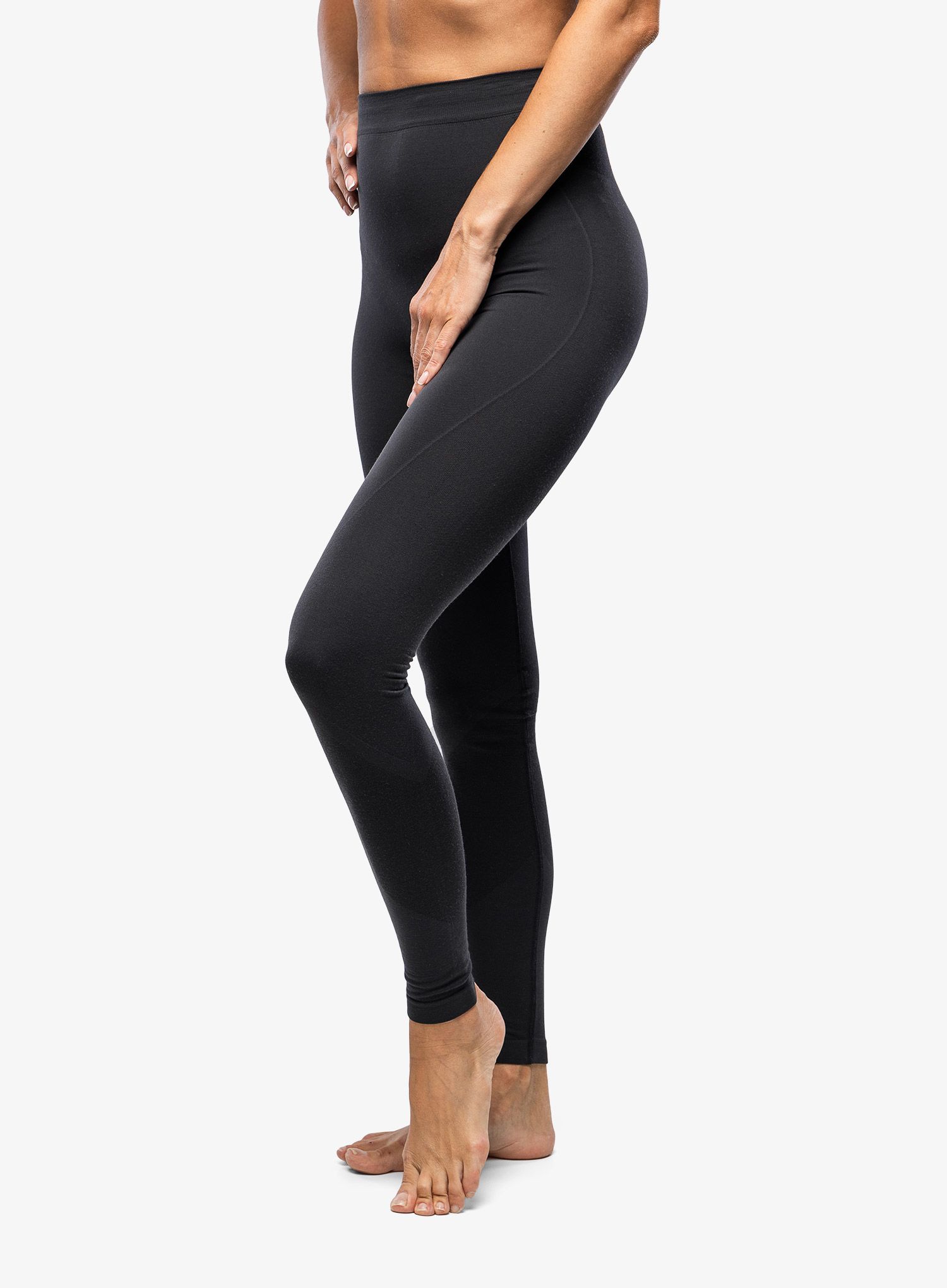 Ženske termo pajkice Mammut Trift Long Tights - black