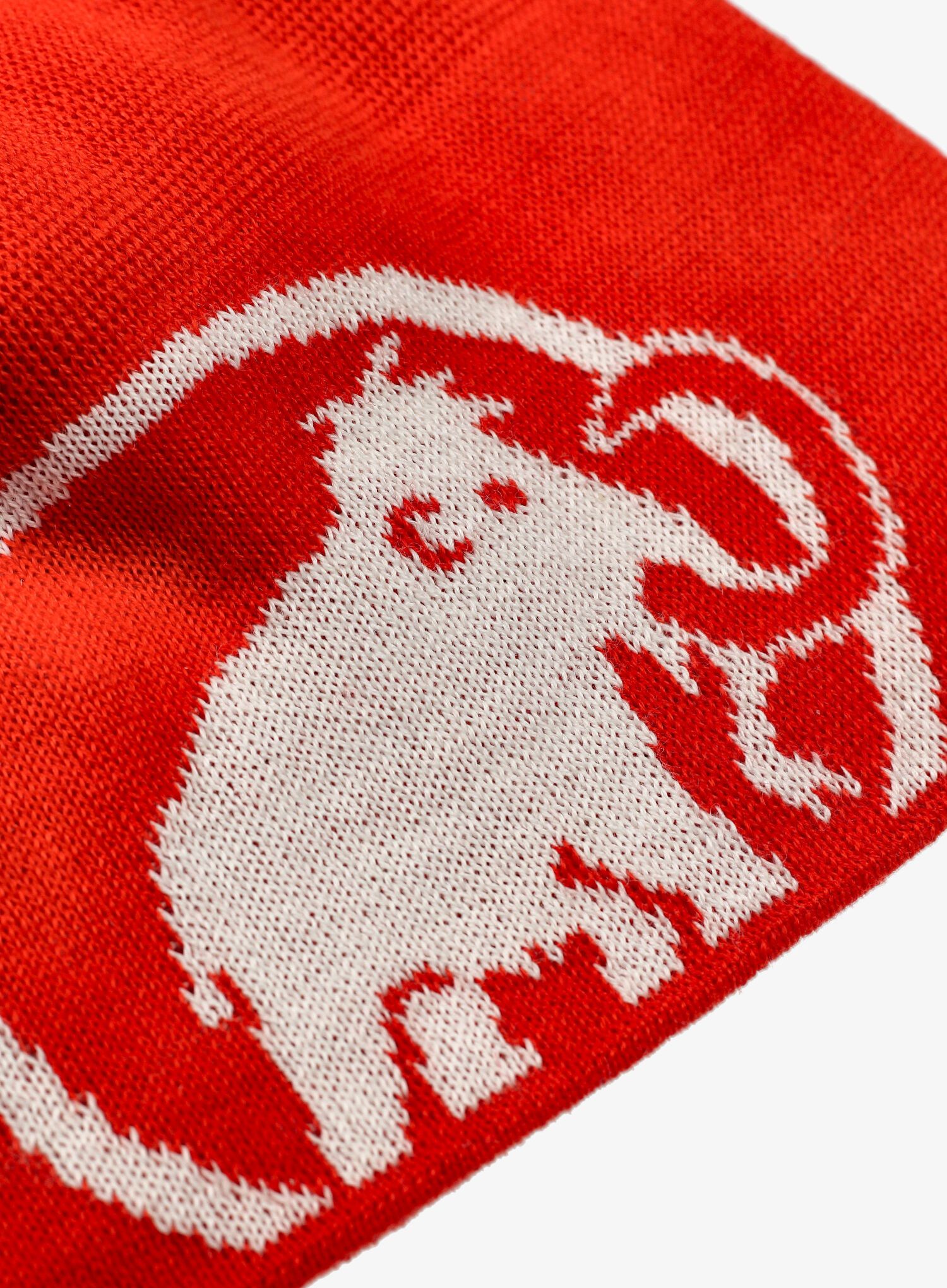 Zimska kapa Mammut Tweak Beanie - mammut red/white