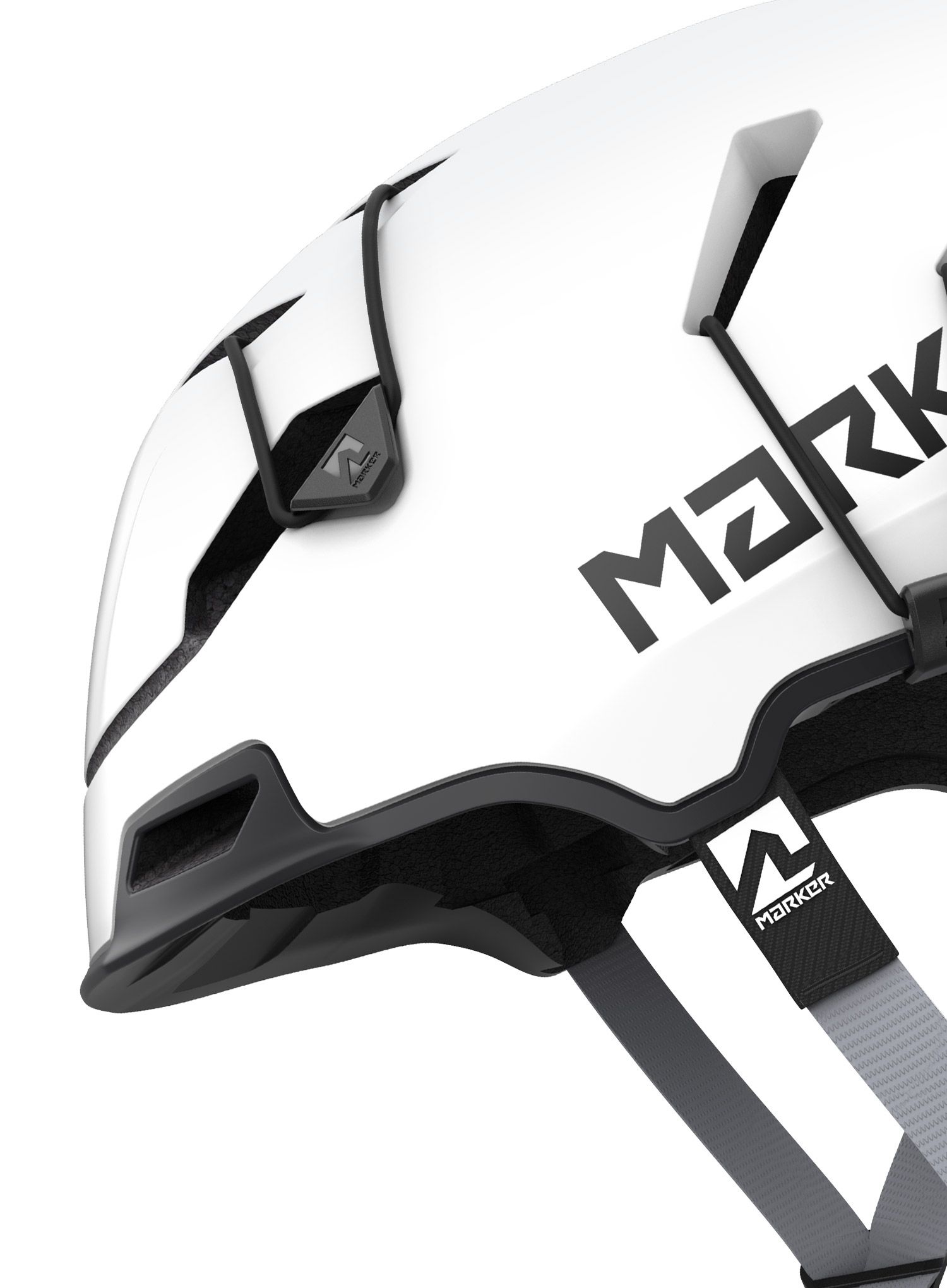 Čelada za turno smučanje Marker Confidant Tour - white/black