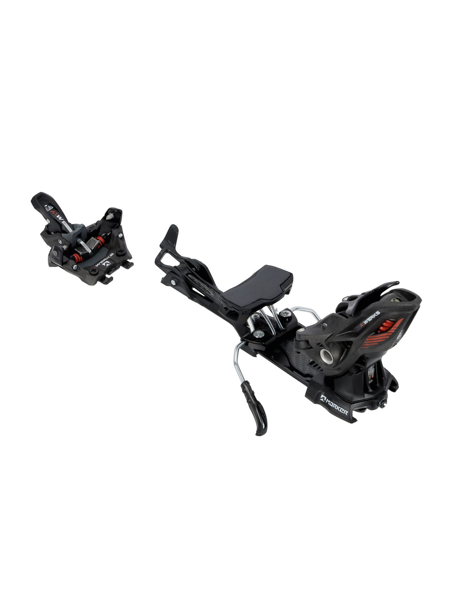 Vezi za turno smučanje Marker Kingpin MWerks 12 75-100 mm - black/red
