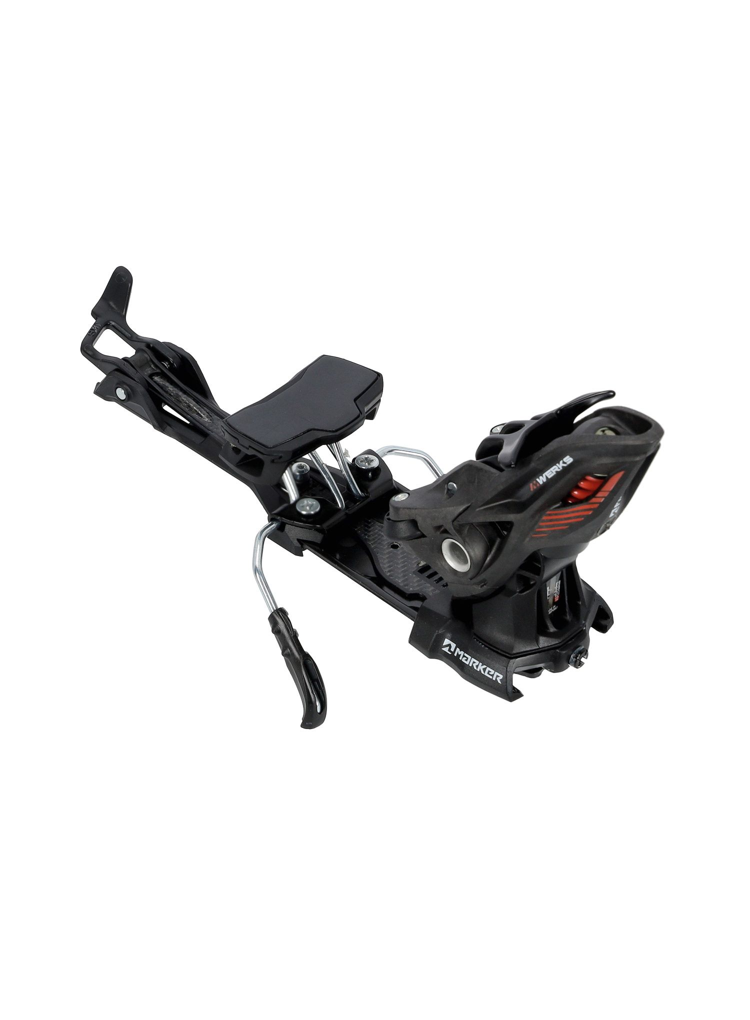 Vezi za turno smučanje Marker Kingpin MWerks 12 75-100 mm - black/red