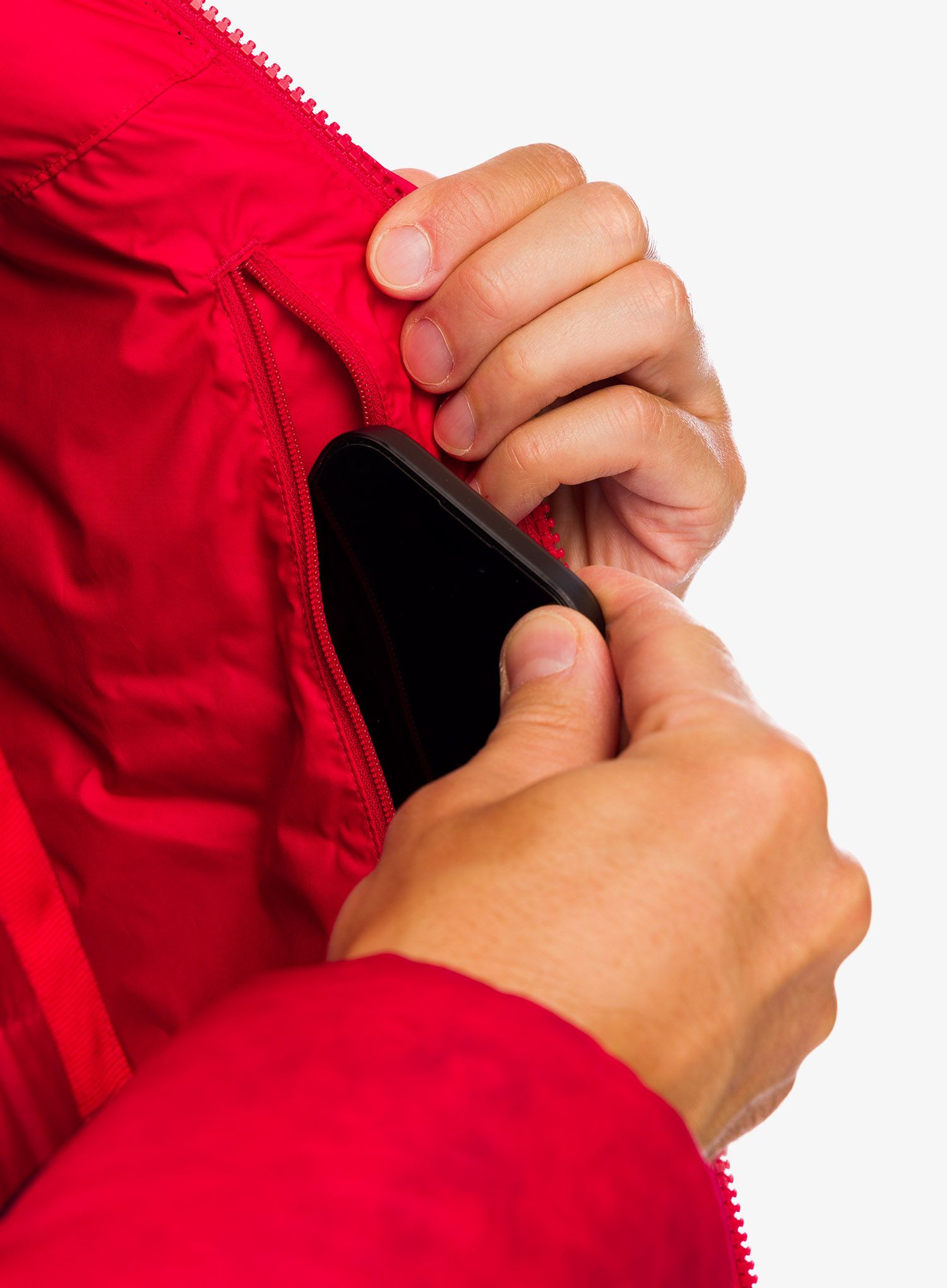 Moška puhovka Marmot 03 Plasma Parka - team red/black