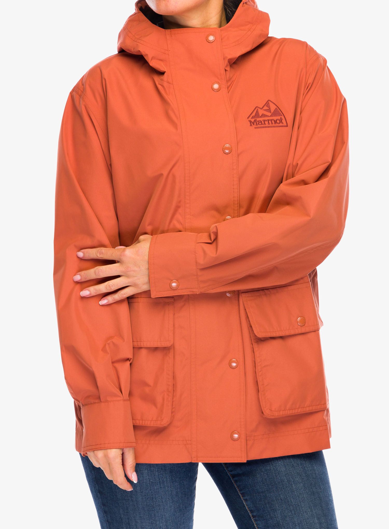 Ženska nepremočljiva jakna Marmot 78 All Weather Parka - auburn