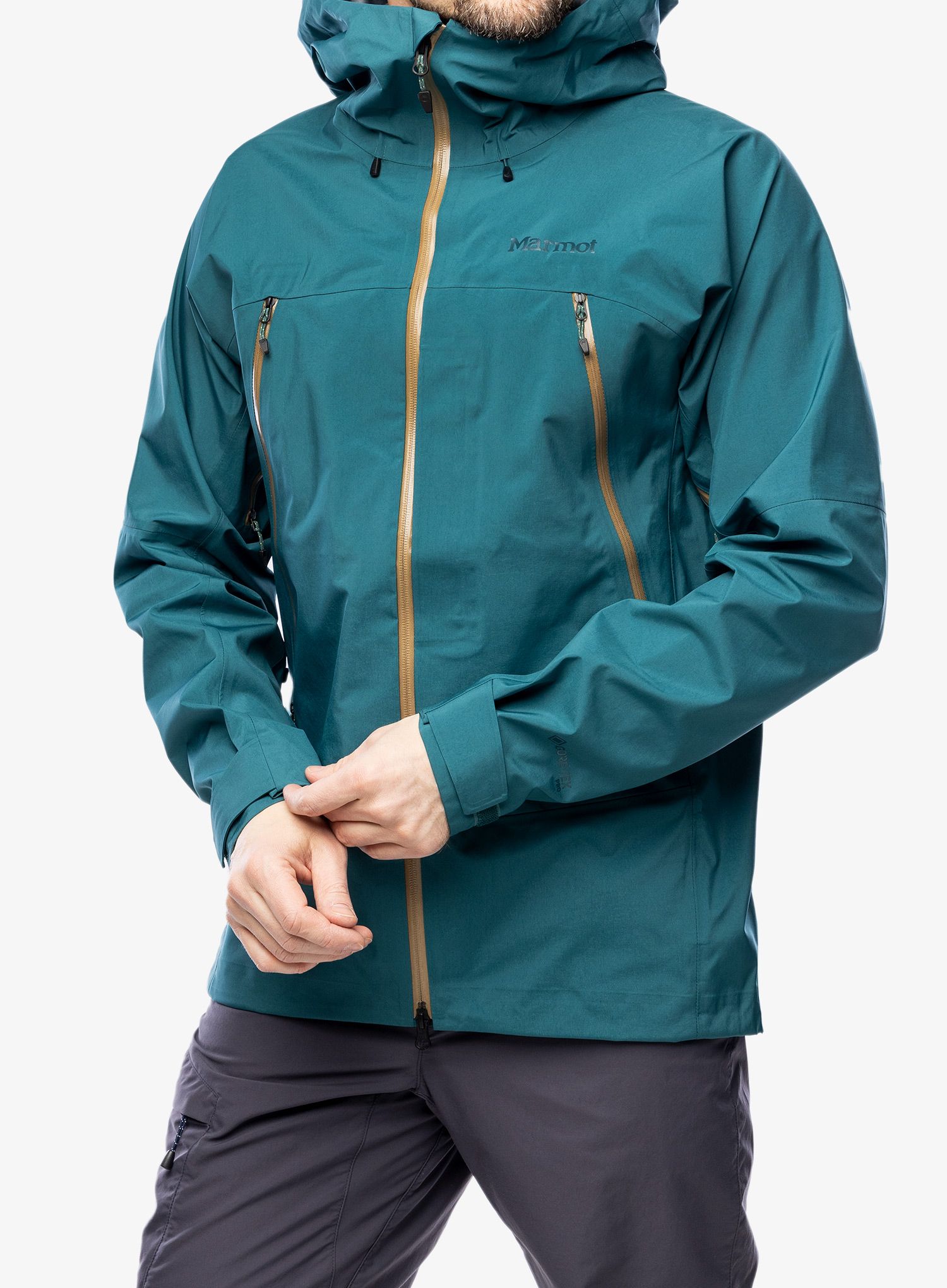 GORE-TEX jakna Marmot Alpinist Jacket - dark jungle