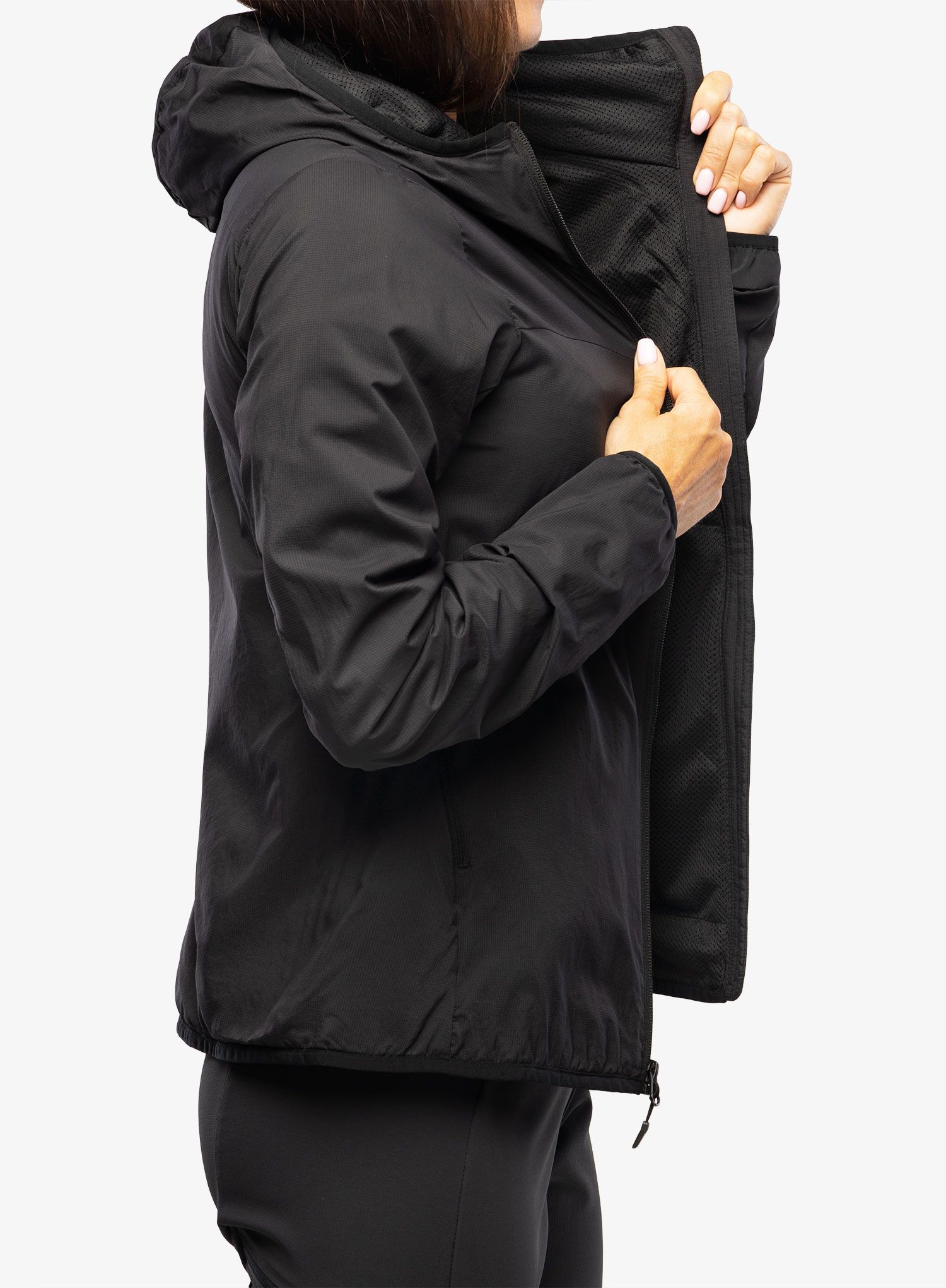 Ženska softshell jakna Marmot Alt HB Hoody - black