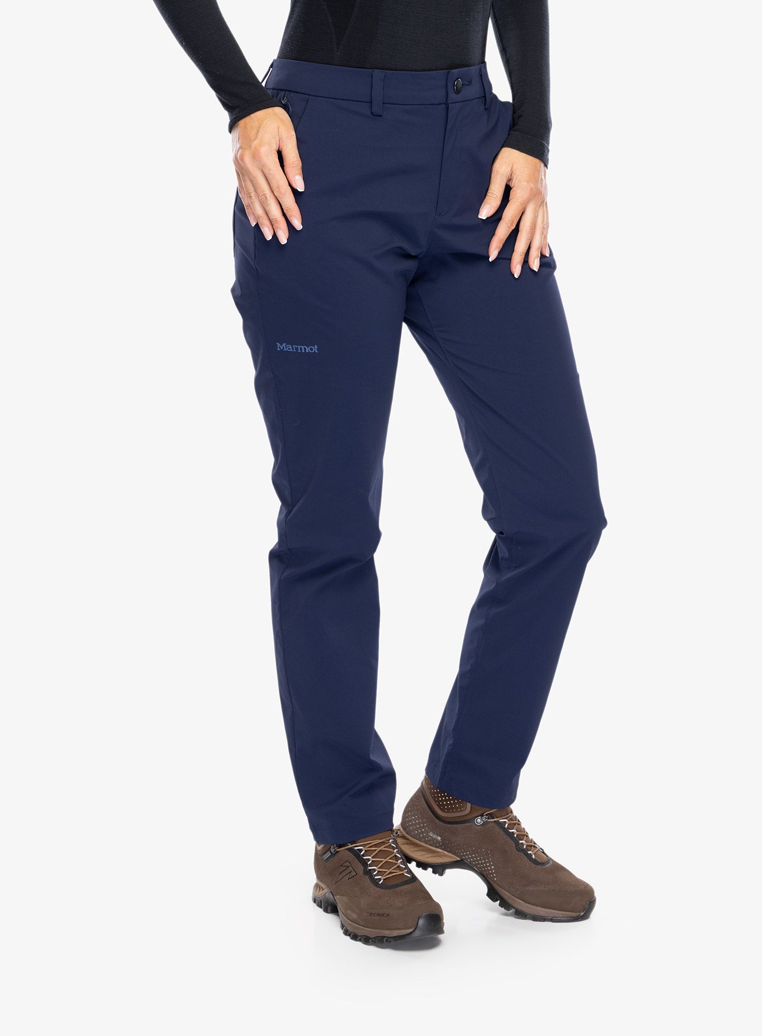 Ženske pohodniške hlače Marmot Arch Rock Pant - arctic navy