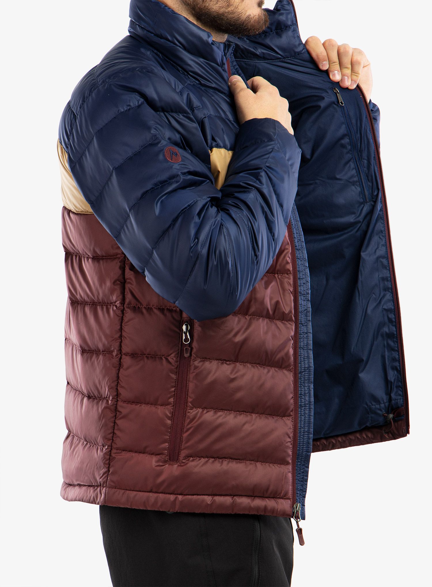 Puhovka Marmot Ares Jacket - arctic navy/shetland 