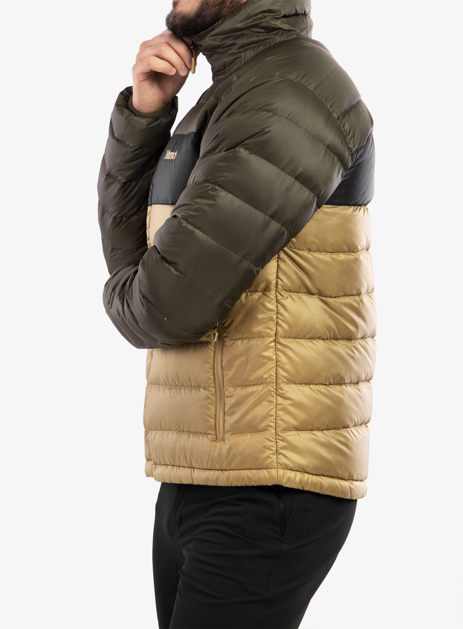 Puhovka Marmot Ares Jacket - nori/black 