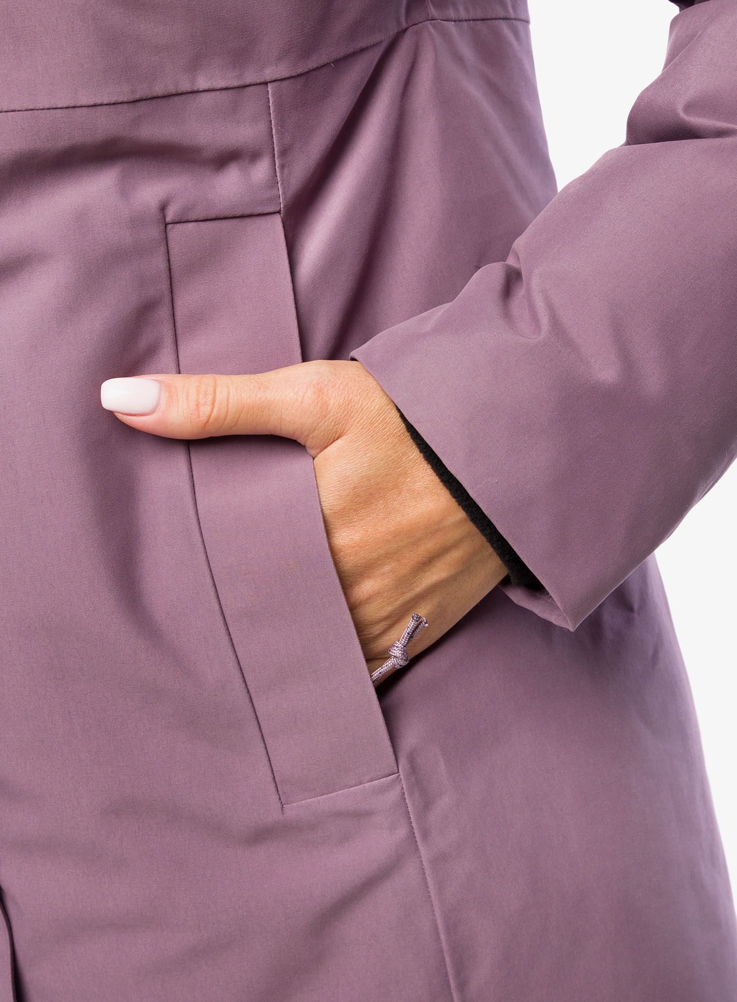 Puhast plašč Marmot Chelsea Coat - hazy purple