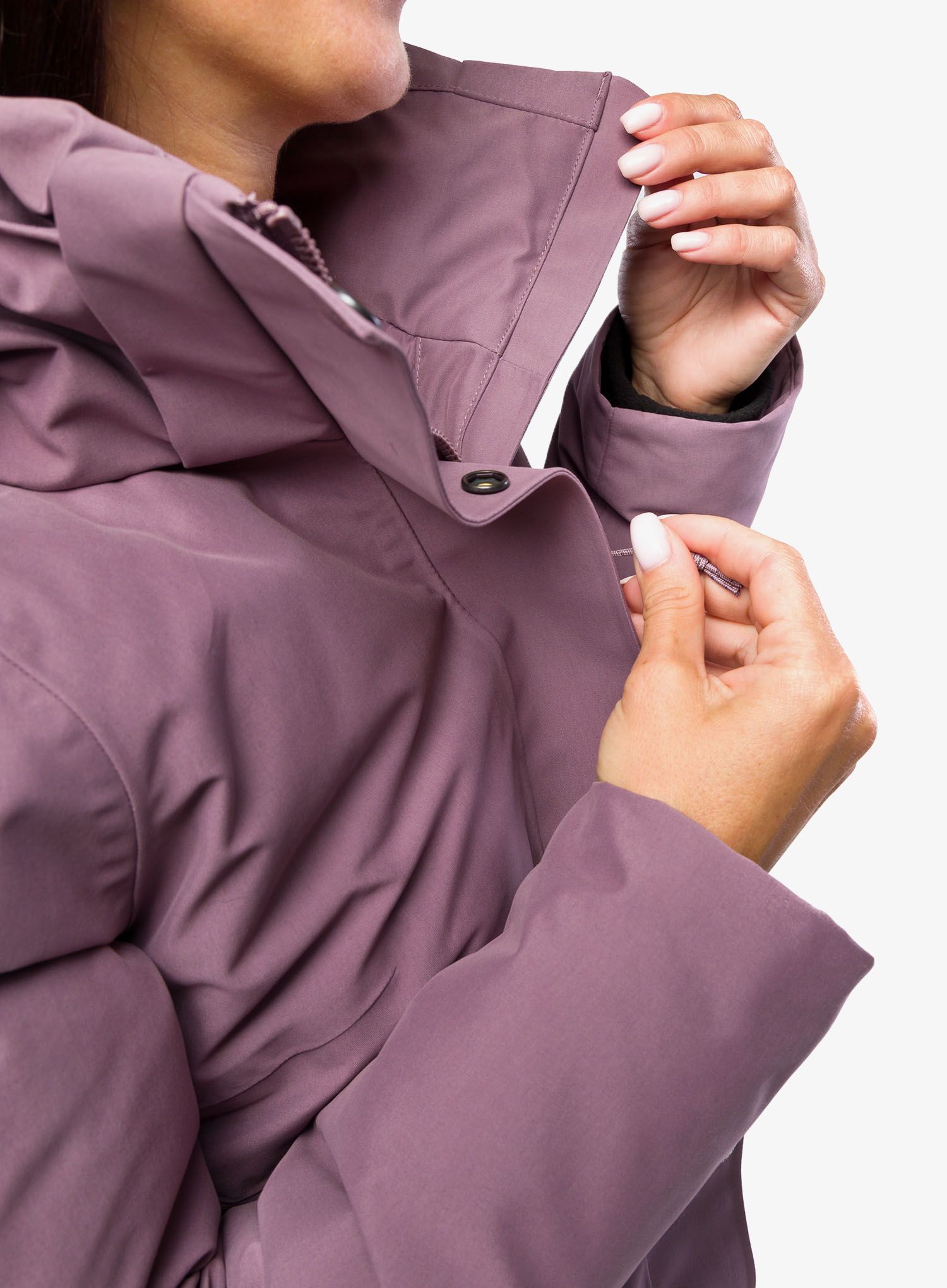 Puhast plašč Marmot Chelsea Coat - hazy purple