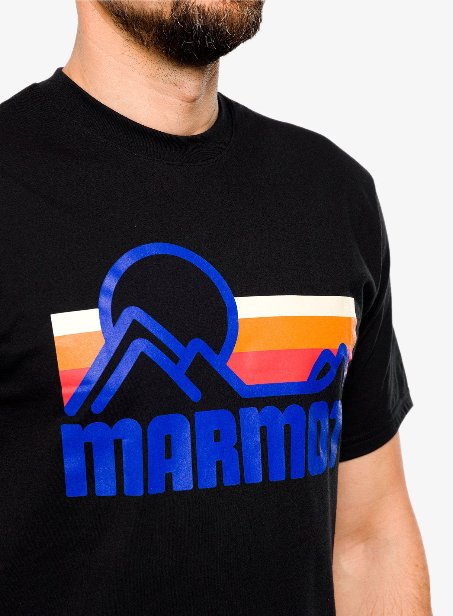 Bombažna majica Marmot Coastal Tee SS - black