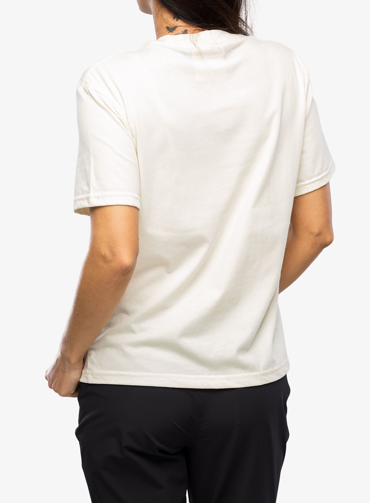 Ženska majica s potiskom Marmot Coastal Tee SS - papyrus