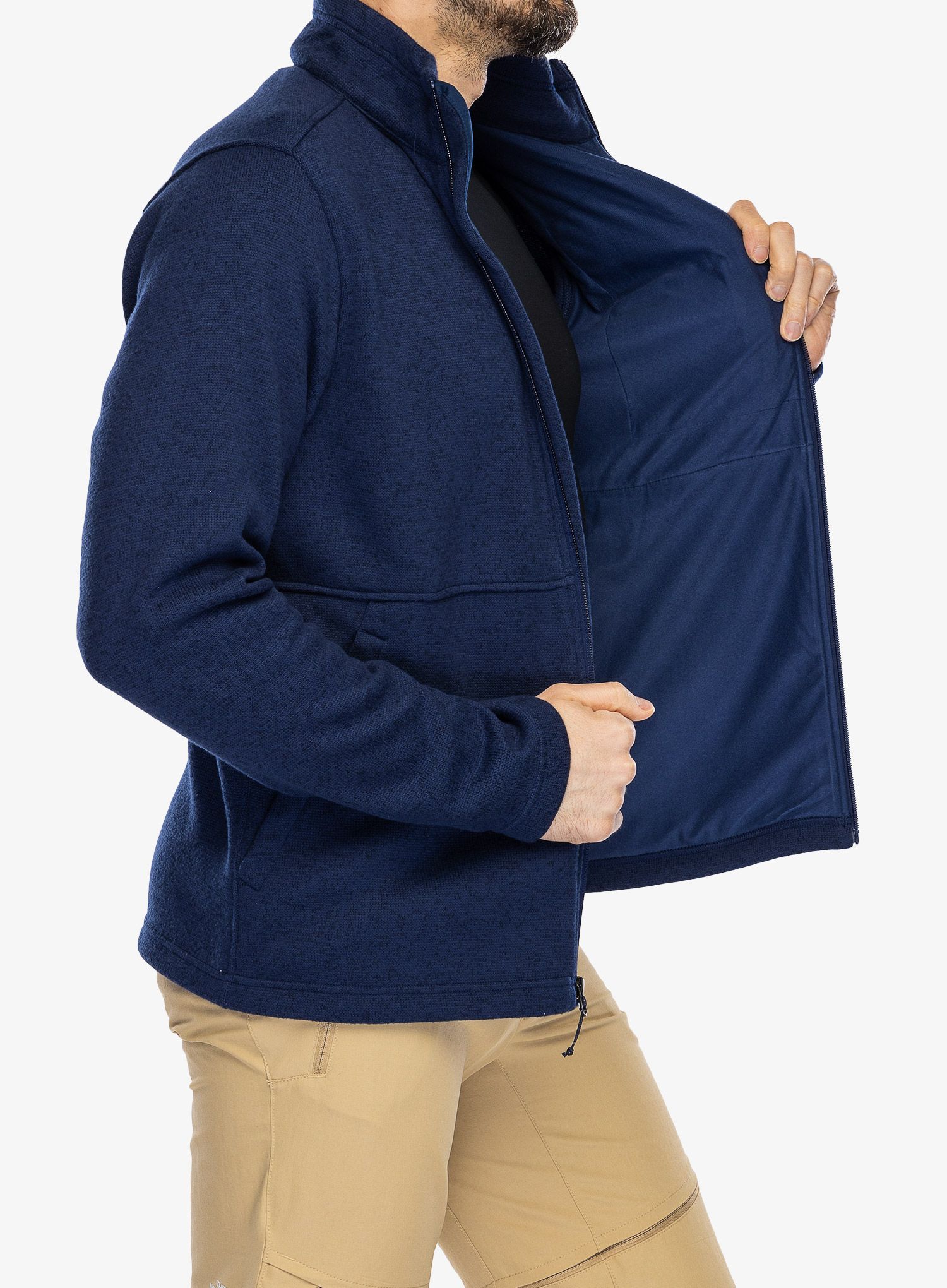 Jopica na zadrgo Marmot Drop Line Jacket - arctic navy