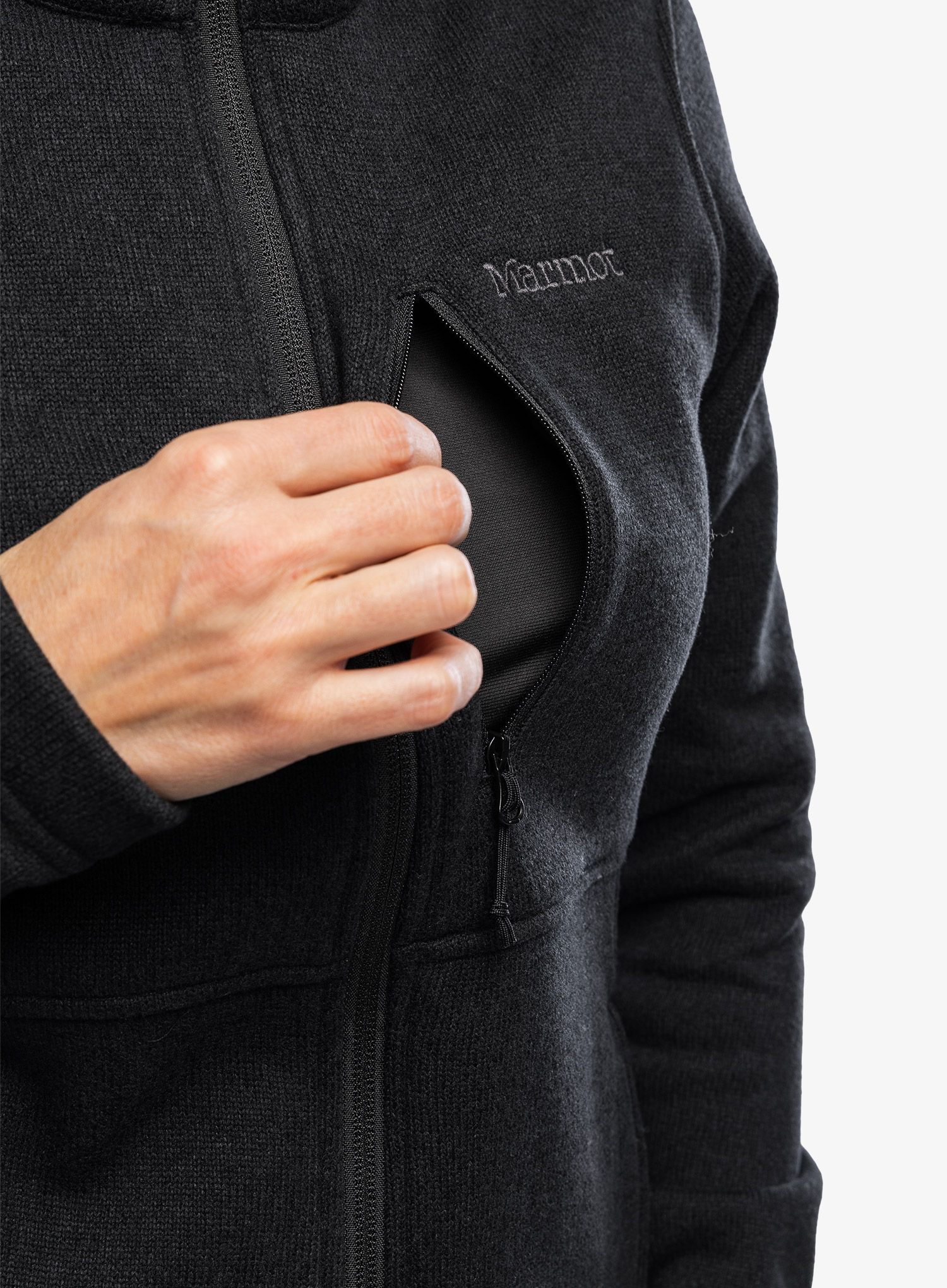 Ženska jopica Marmot Drop Line Jacket - black