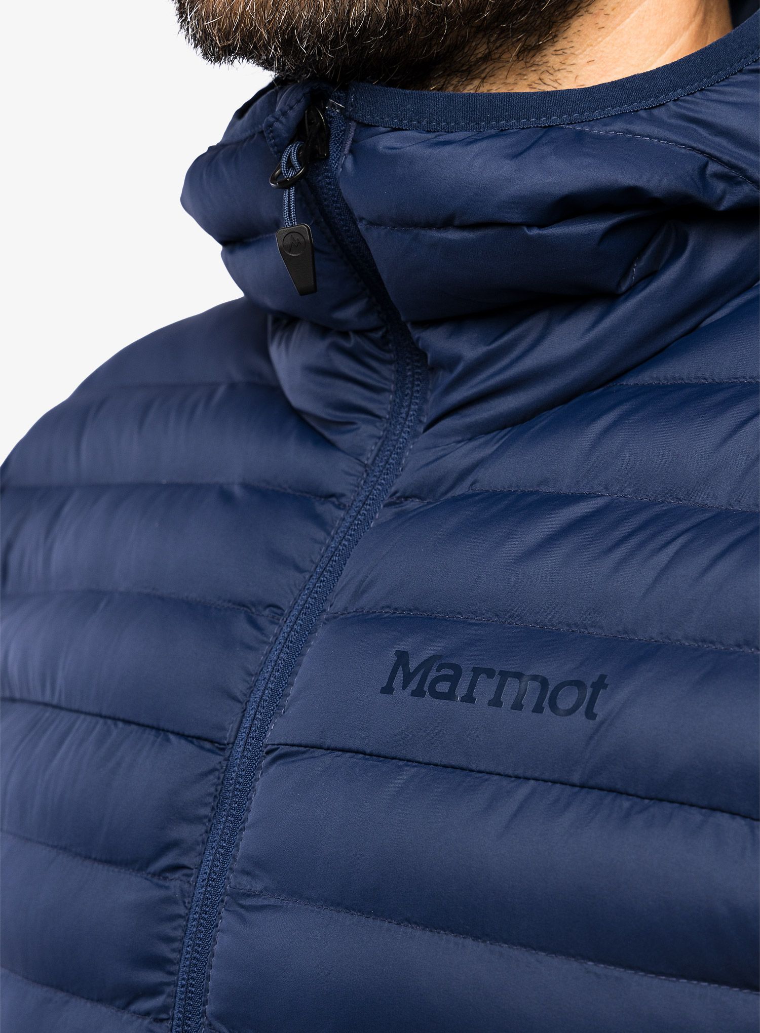 Sintetična jakna Marmot Echo Featherless Hoody - arctic nvy 