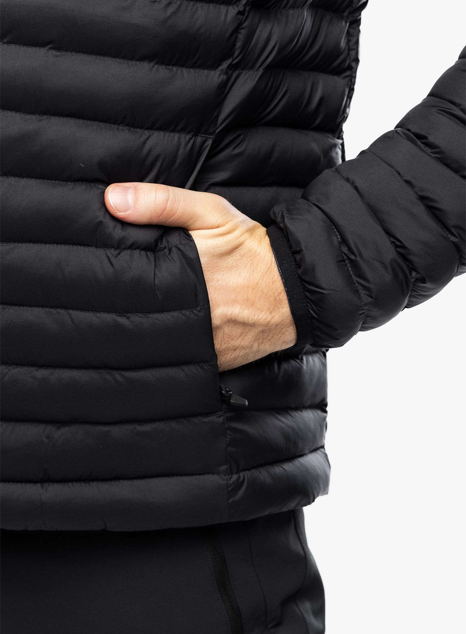 Moška jakna Marmot Echo Featherless Hoody - black