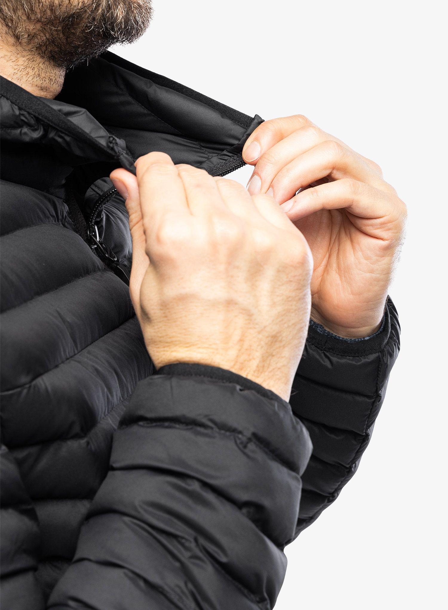 Moška jakna Marmot Echo Featherless Hoody - black