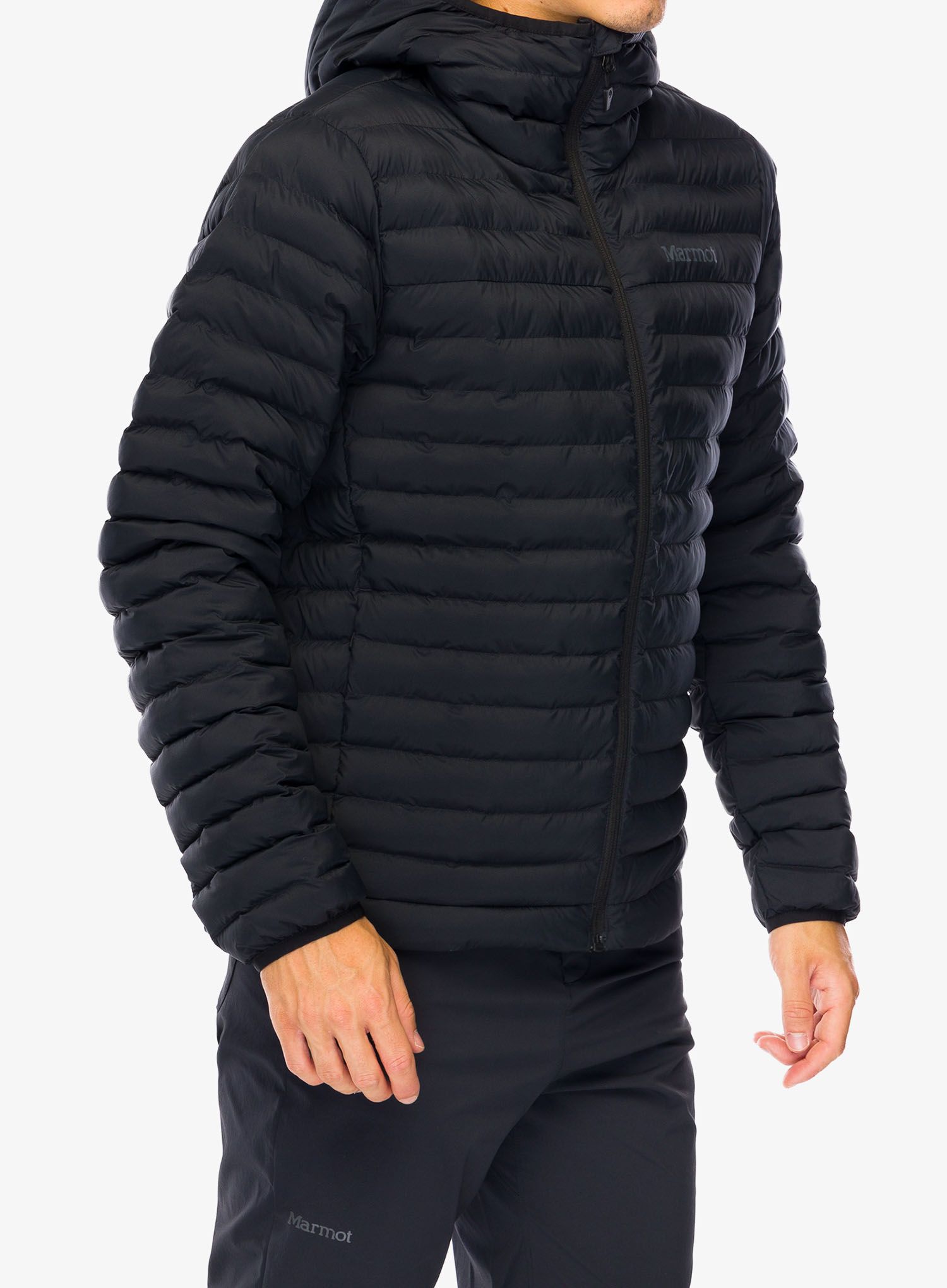 Sintetična jakna Marmot Echo Featherless Hoody - black/black