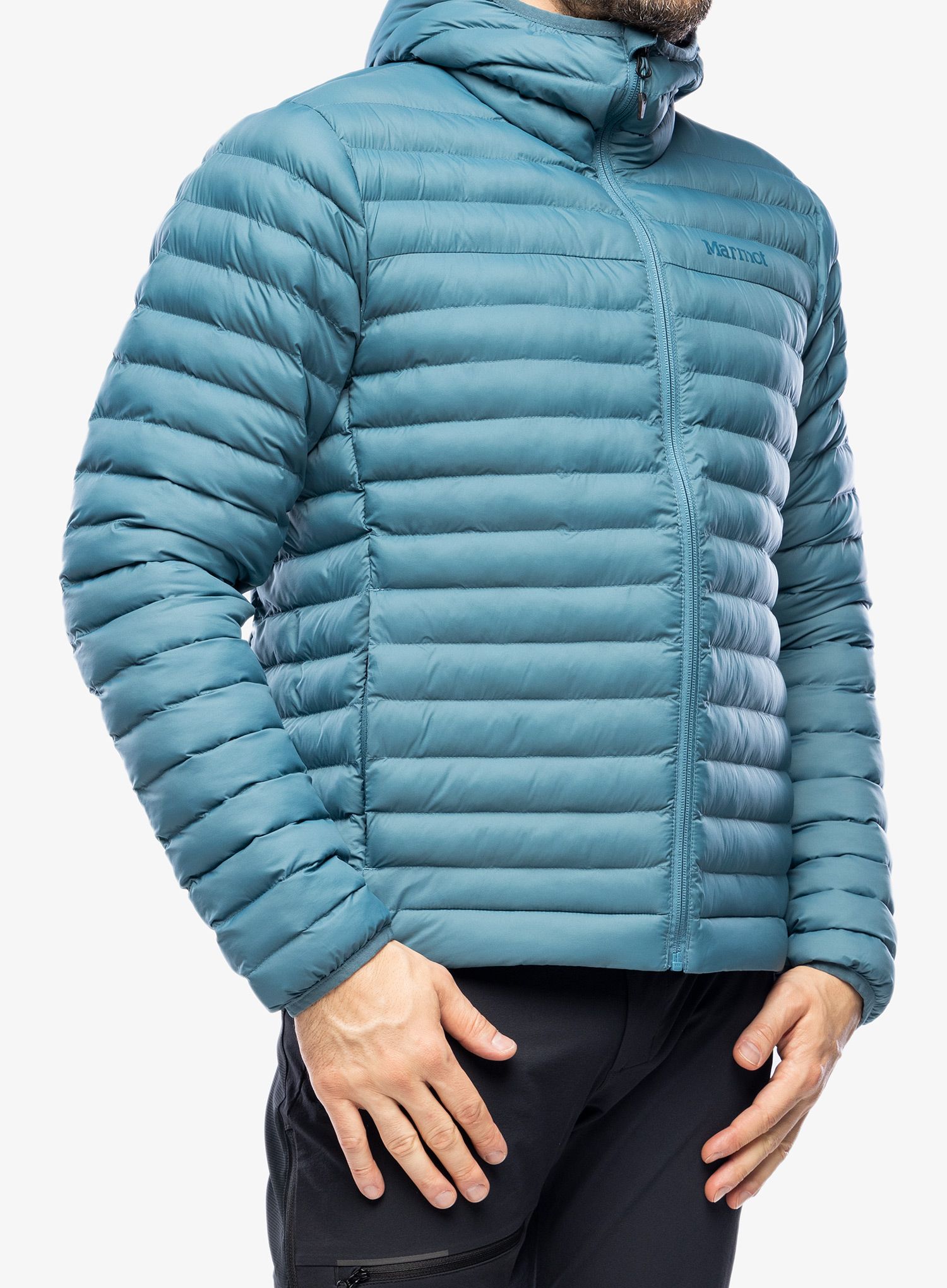 Sintetična jakna Marmot Echo Featherless Hoody - moon river