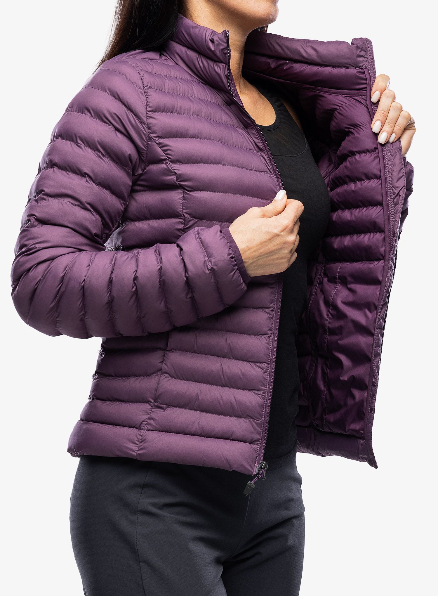 Ženska sintetična jakna Marmot Echo Featherless Jacket - purple fig