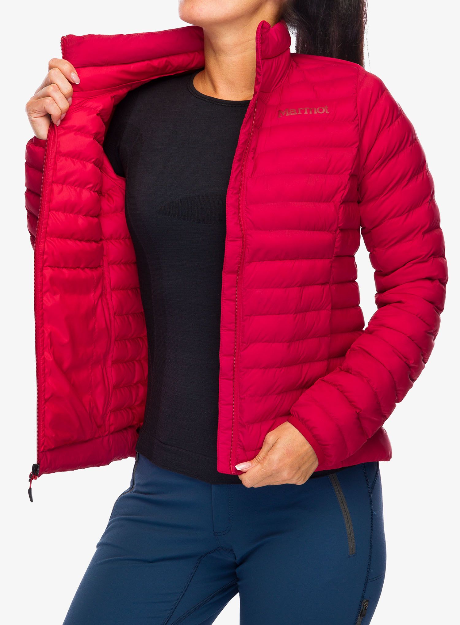 Ženska sintetična jakna Marmot Echo Featherless Jacket - team red