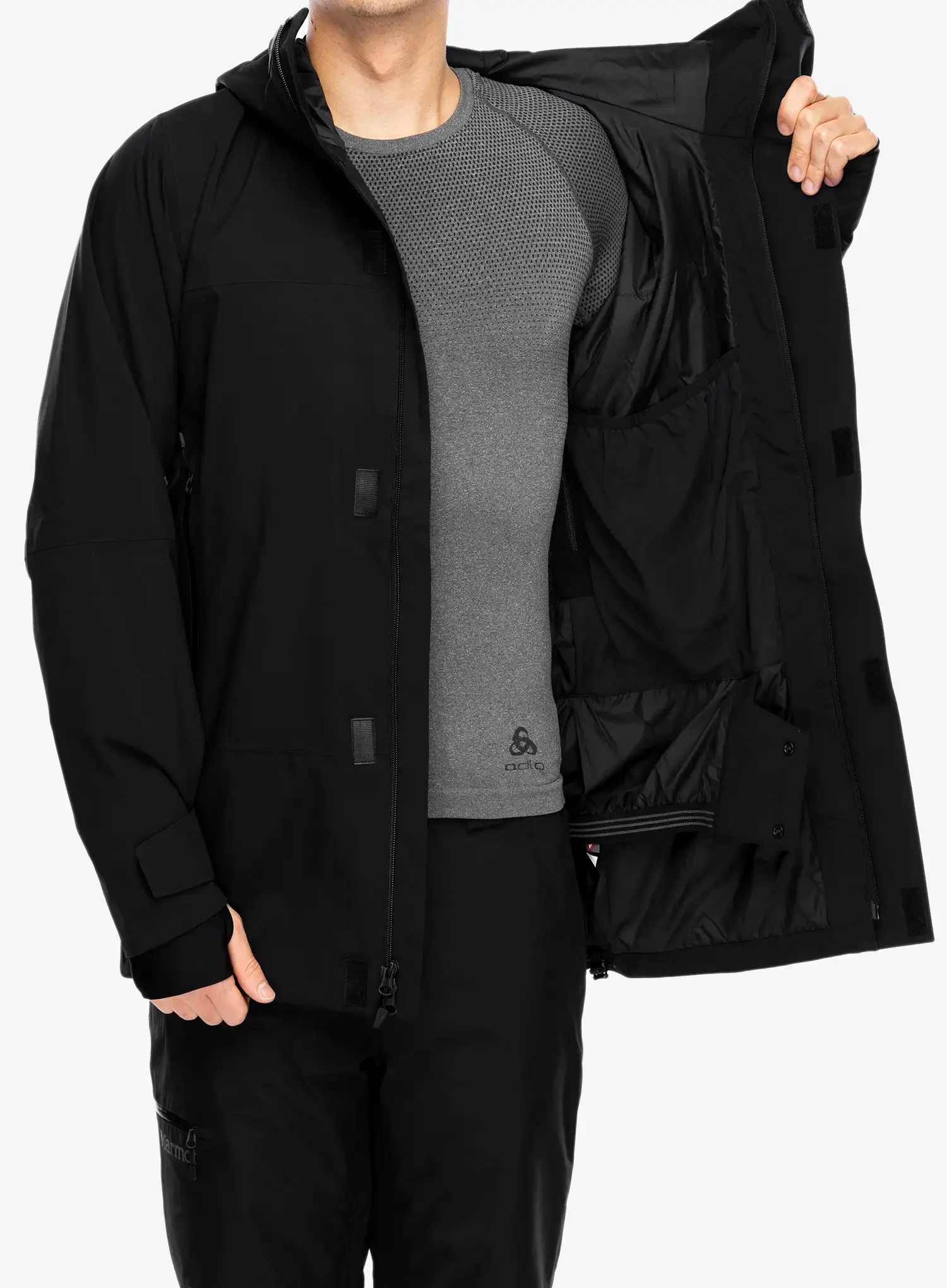 Smučarska jakna Marmot Elevation Jacket - black/black