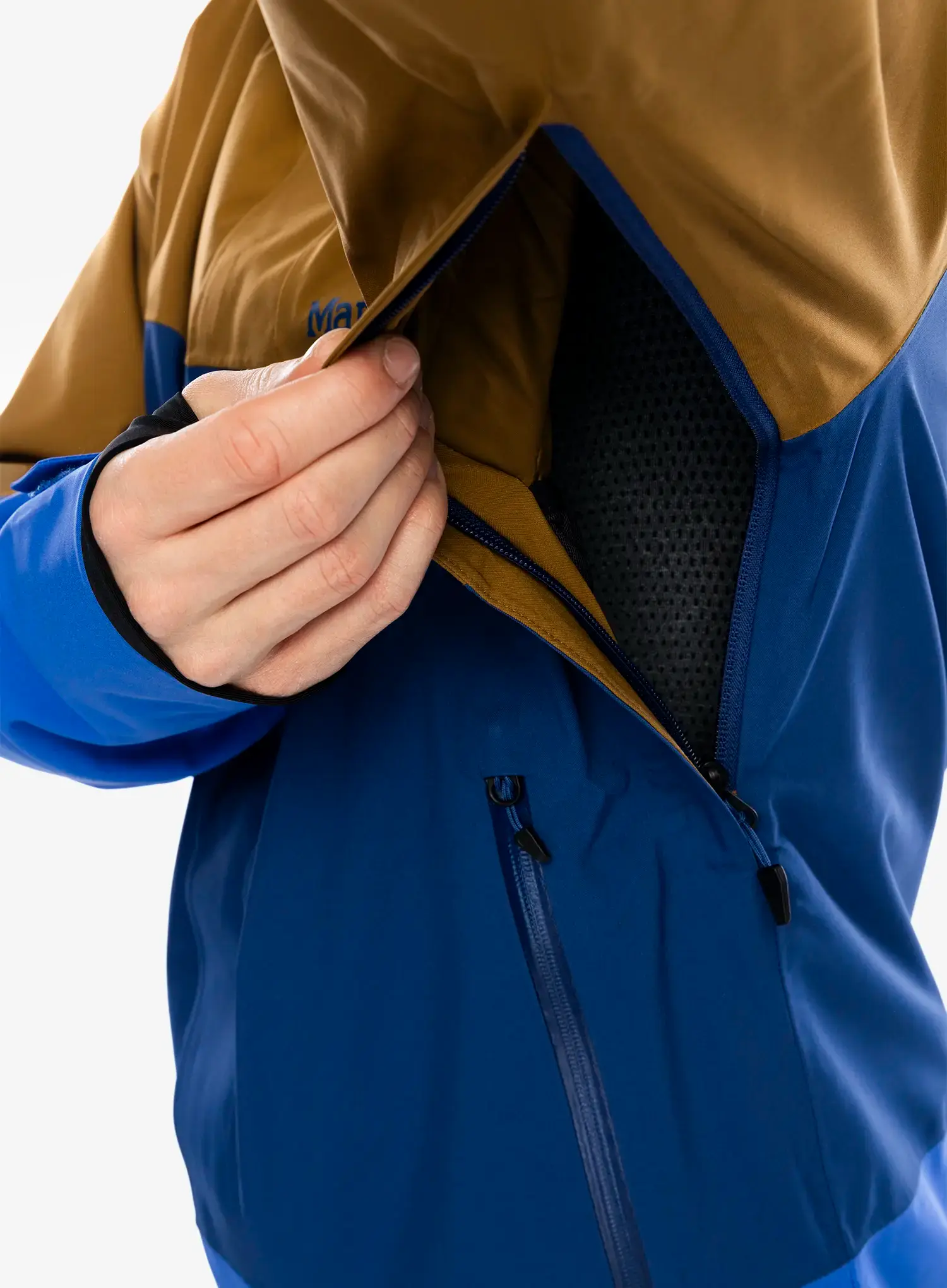Smučarska jakna Marmot Elevation Jacket - hazel/twilight blue/trail blue