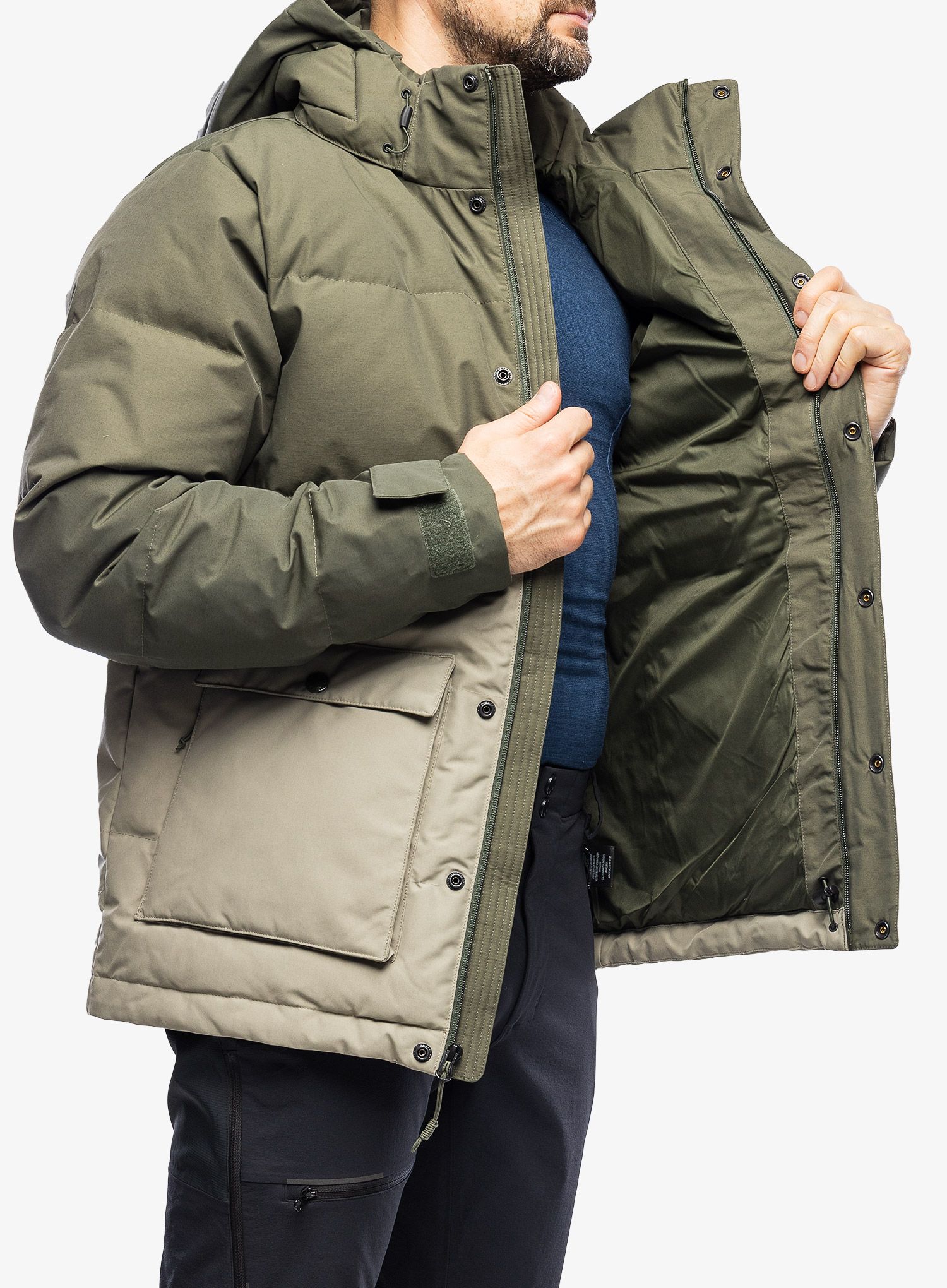 Puhovka Marmot Fordham Jacket - nori/vetiver