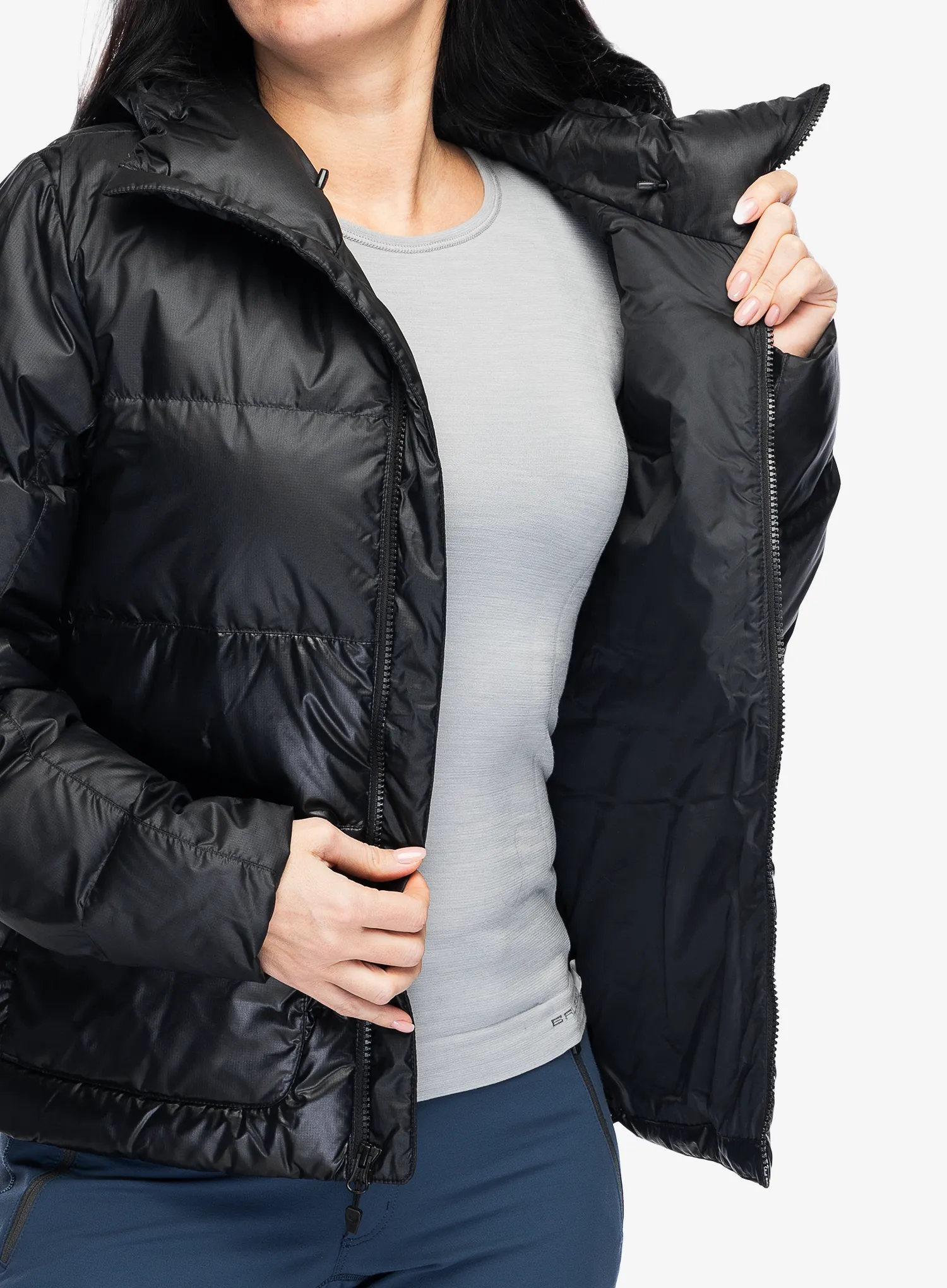 Ženska puhovka Marmot Guides Down Hoody - black/black