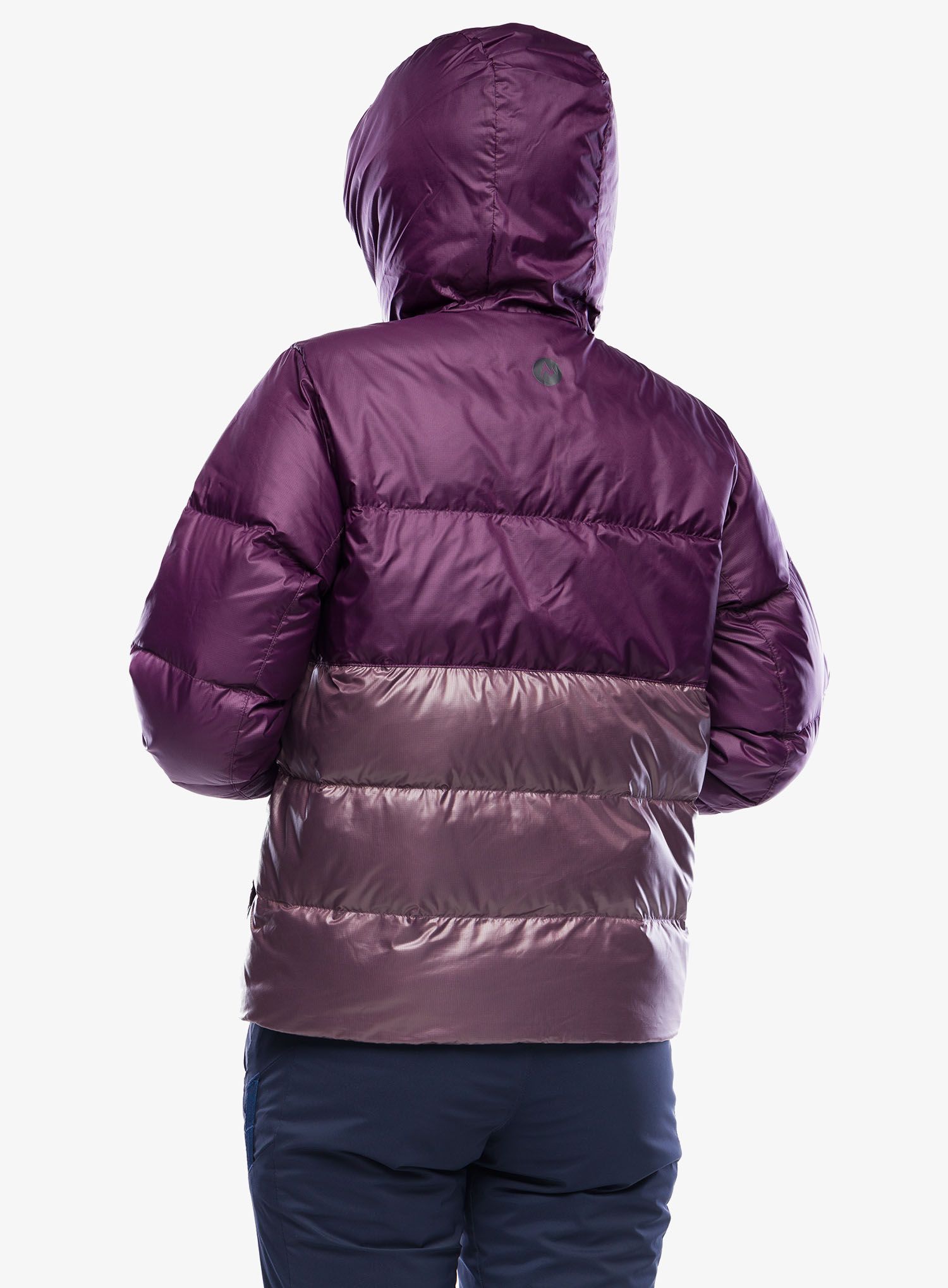 Ženska puhovka Marmot Guides Down Hoody - purple fig/hazy purple